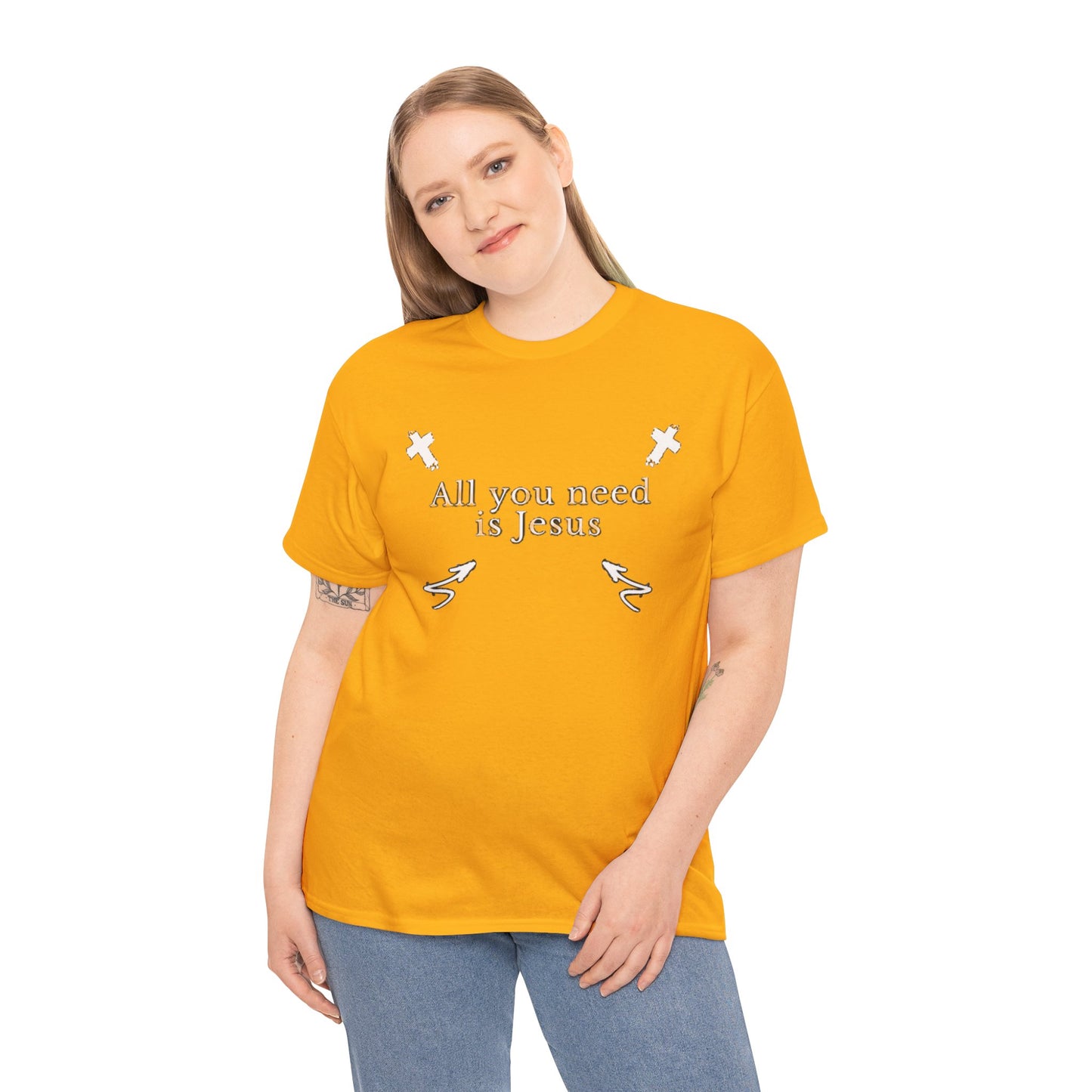 All You Need Is Jesus Tee – Simple. True. Eternal.