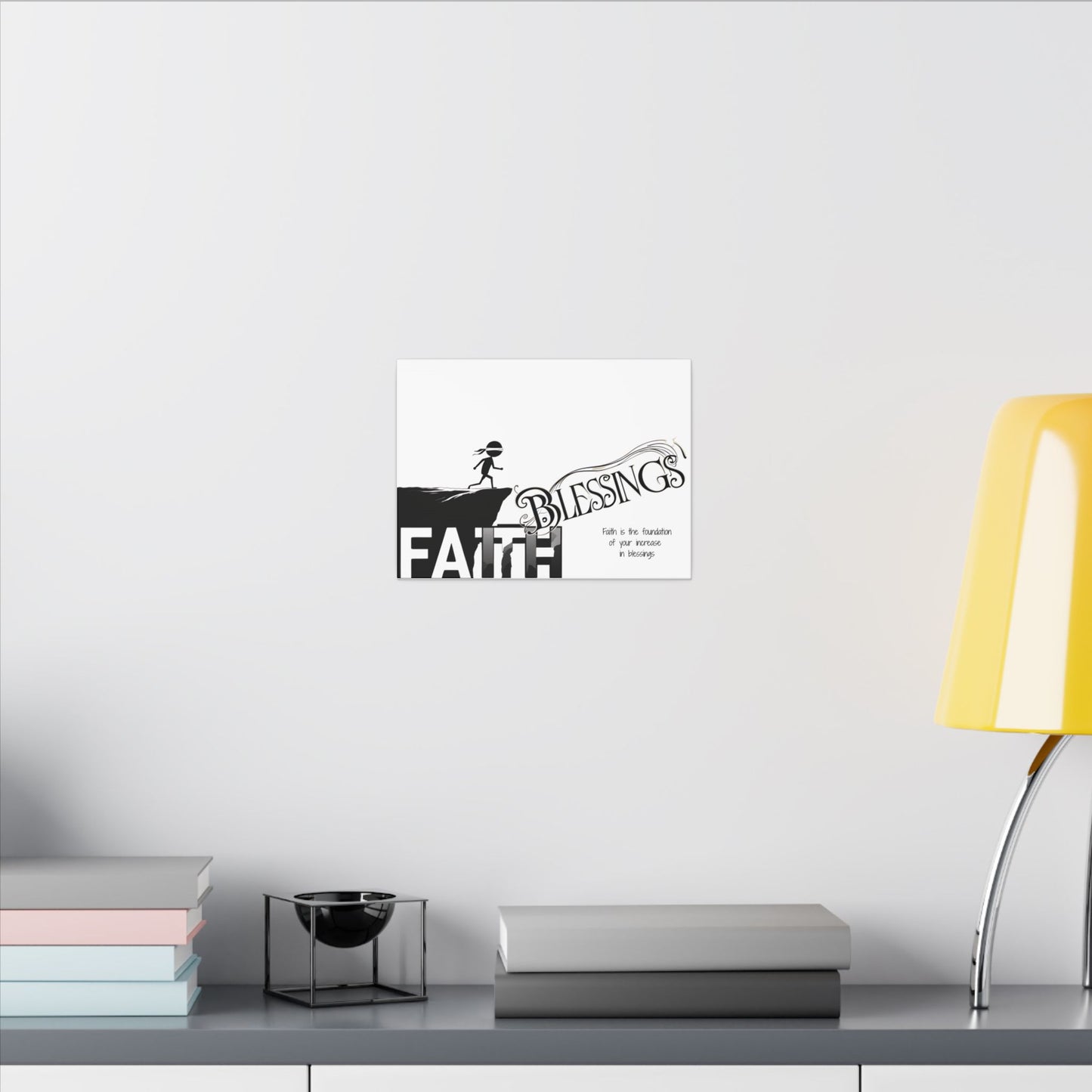 Faith Bridge to Blessings – Canvas Wall Art