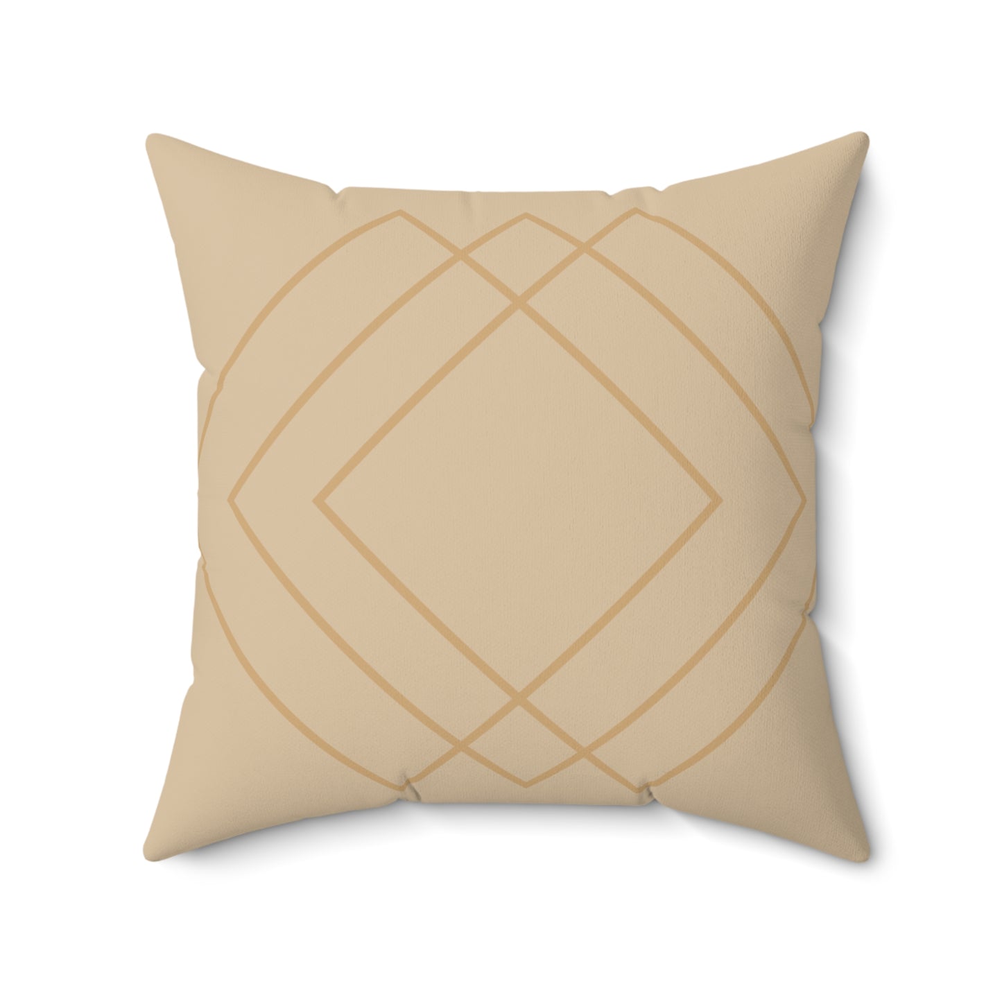 Natural Deco: Diamond Flow Throw Pillow