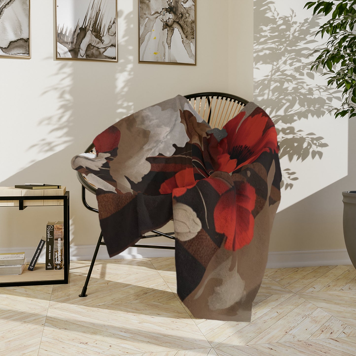 Heaven's Bloom – Plush Throw Blanket