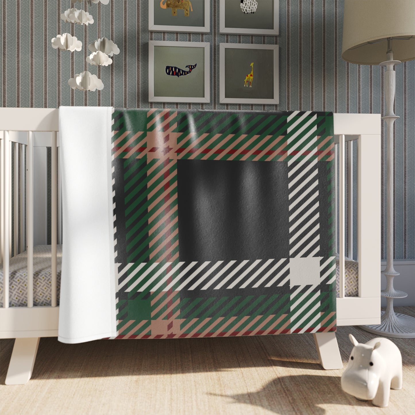 Faithful Tartan | Kids Throw Blanket