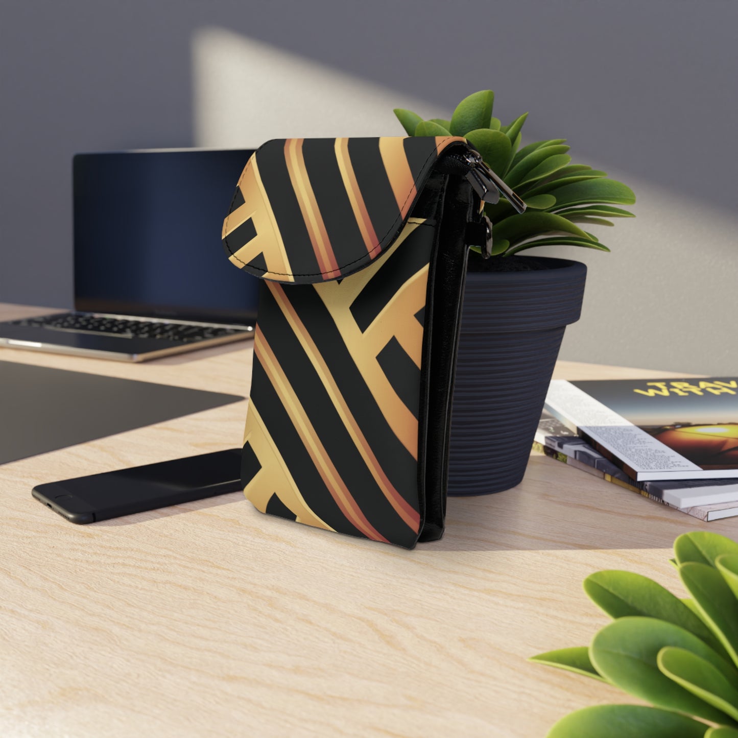 “Grace in Motion” Crossbody Phone Purse – Golden Path Edition