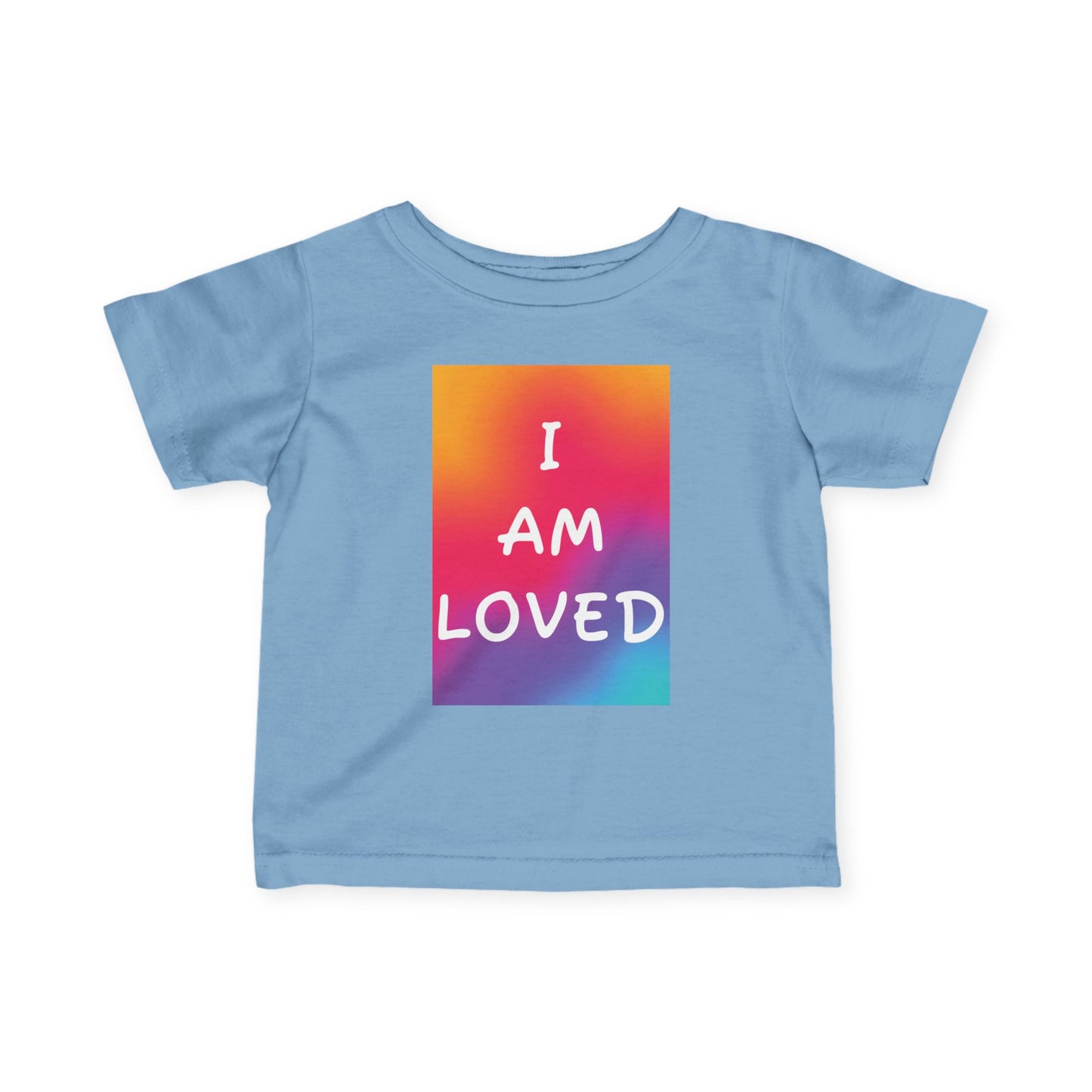 "I Am Loved" Baby Tee – Agape Affirmation