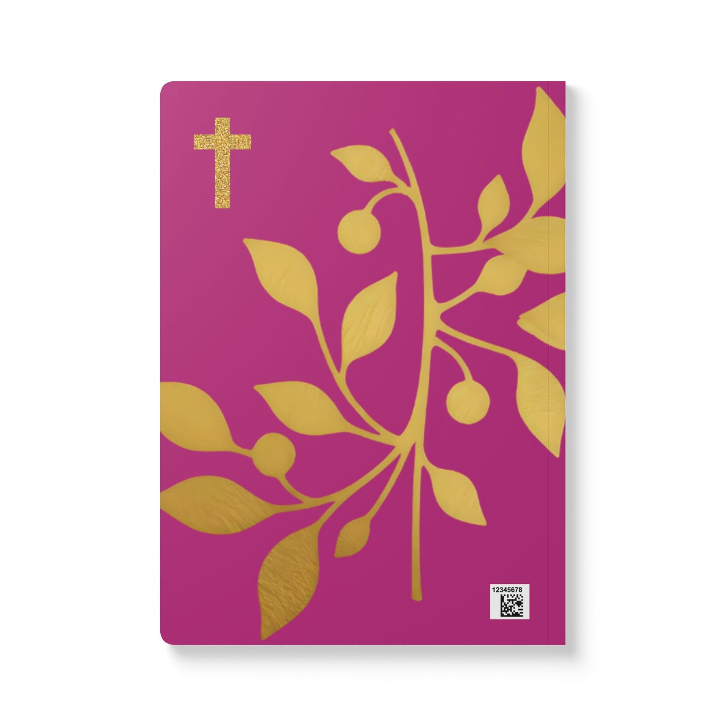 The Vine & The Branches – John 15:5 Journal (Pink & Gold)