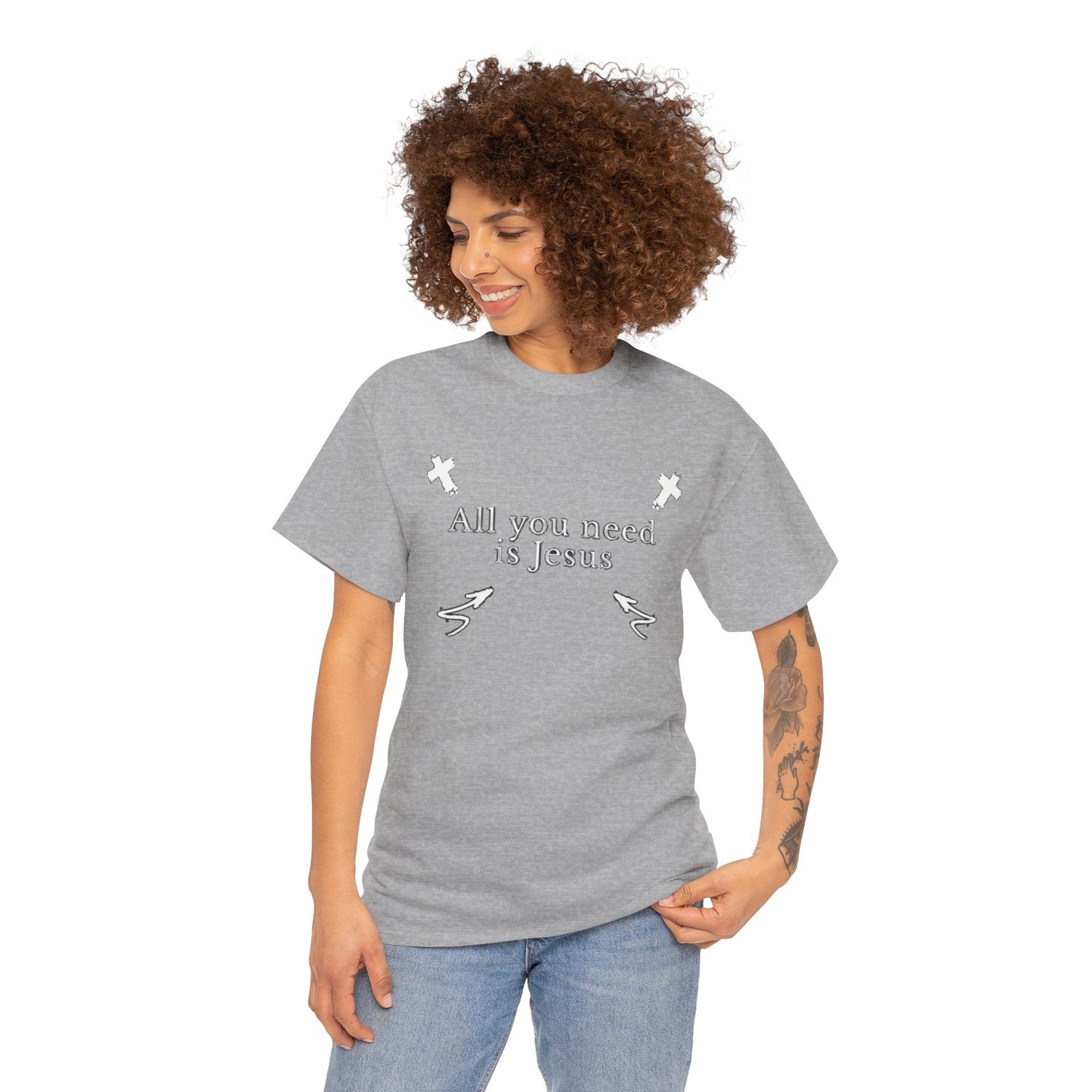 All You Need Is Jesus Tee – Simple. True. Eternal.