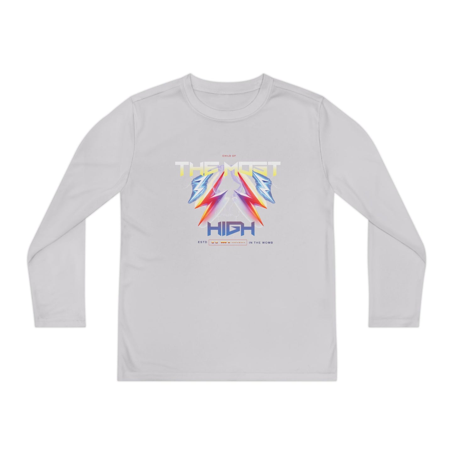 Child of the Most High – Youth Long Sleeve Tee (Unisex, Multiple Colors)