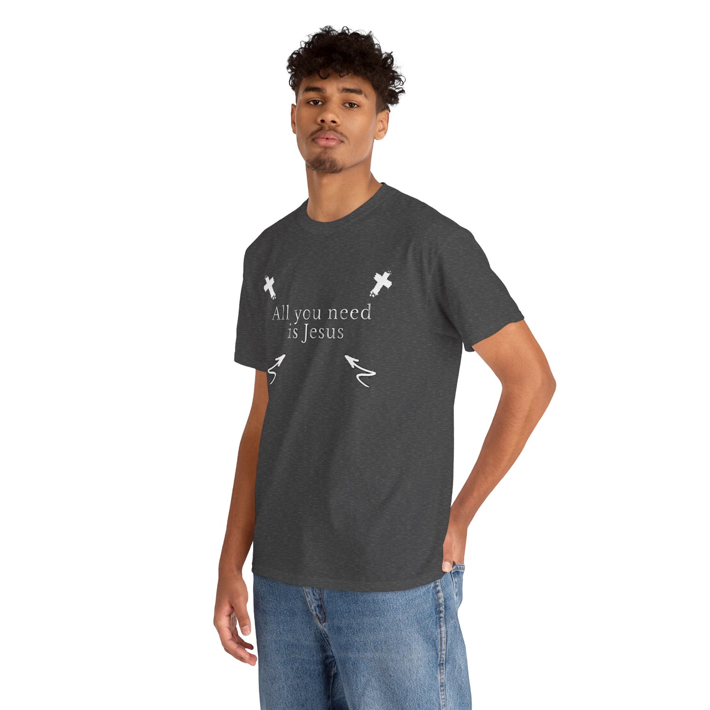 All You Need Is Jesus Tee – Simple. True. Eternal.