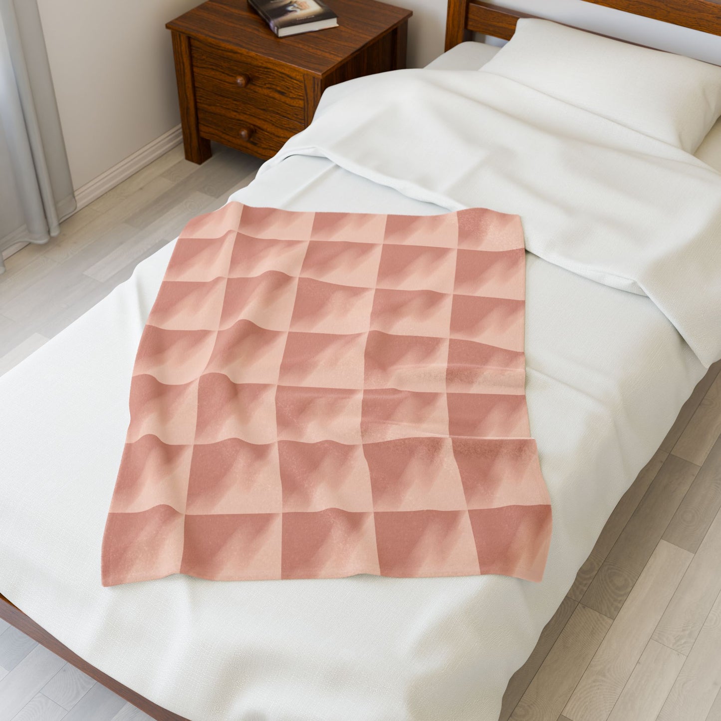 “Whispers of Clay | Plush Throw Blanket”