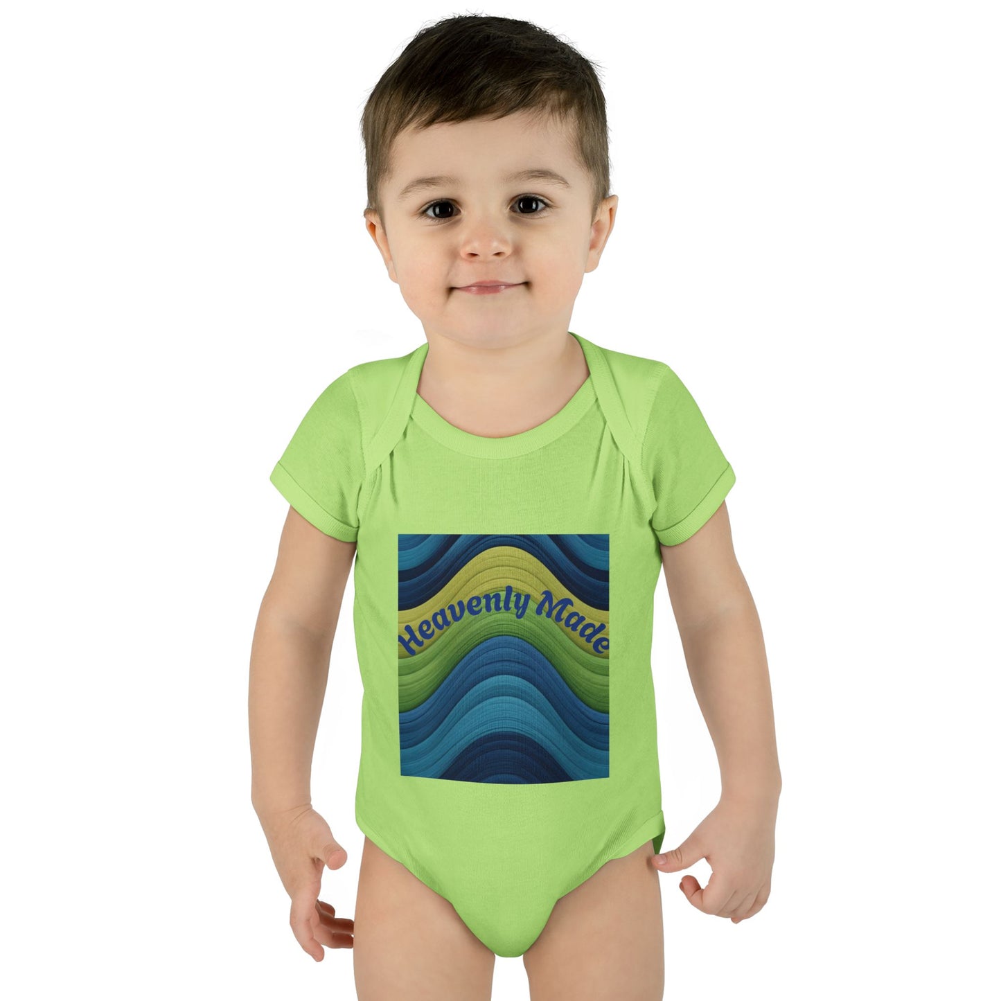 Heavenly Made Infant Bodysuit– Ocean Waves Edition