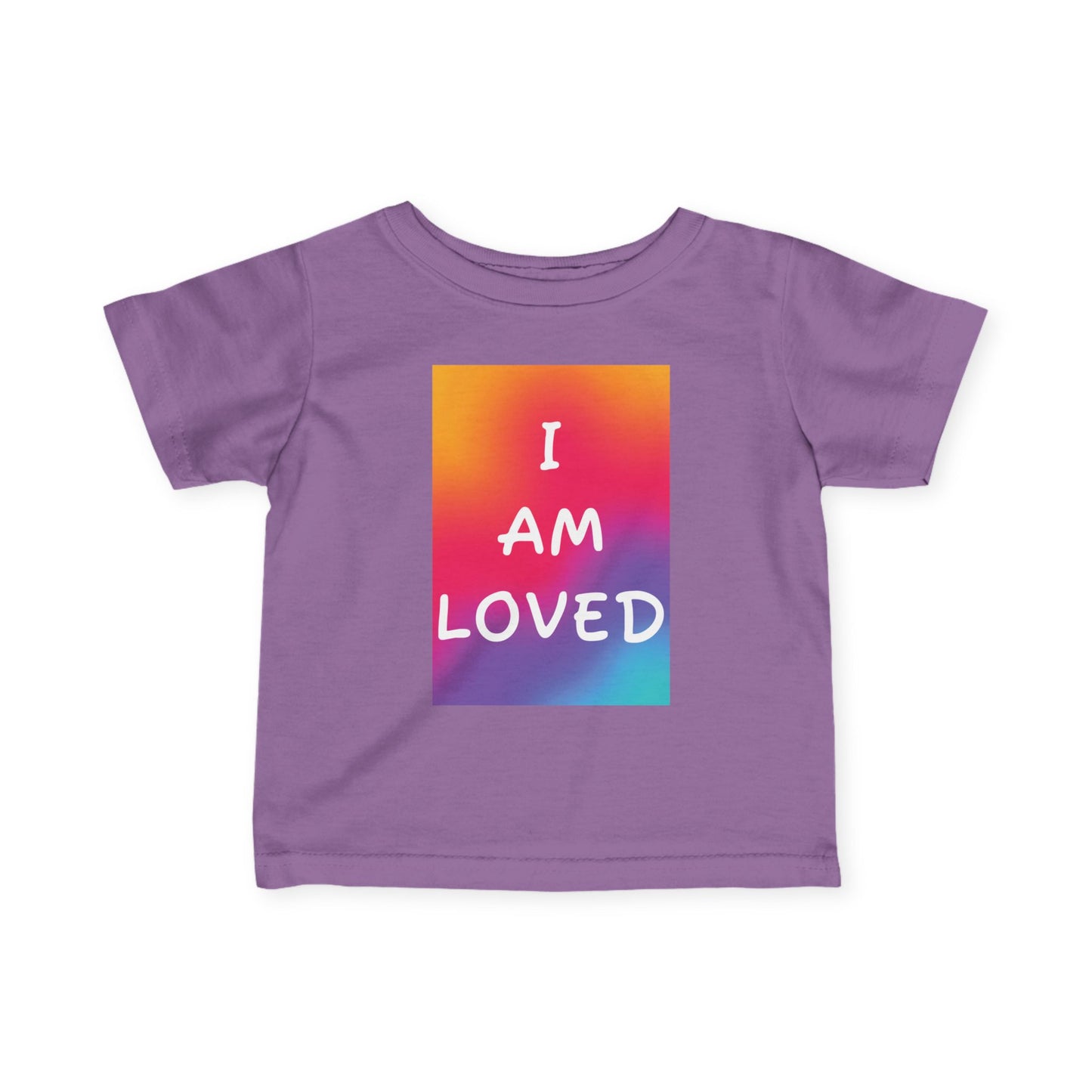 "I Am Loved" Baby Tee – Agape Affirmation