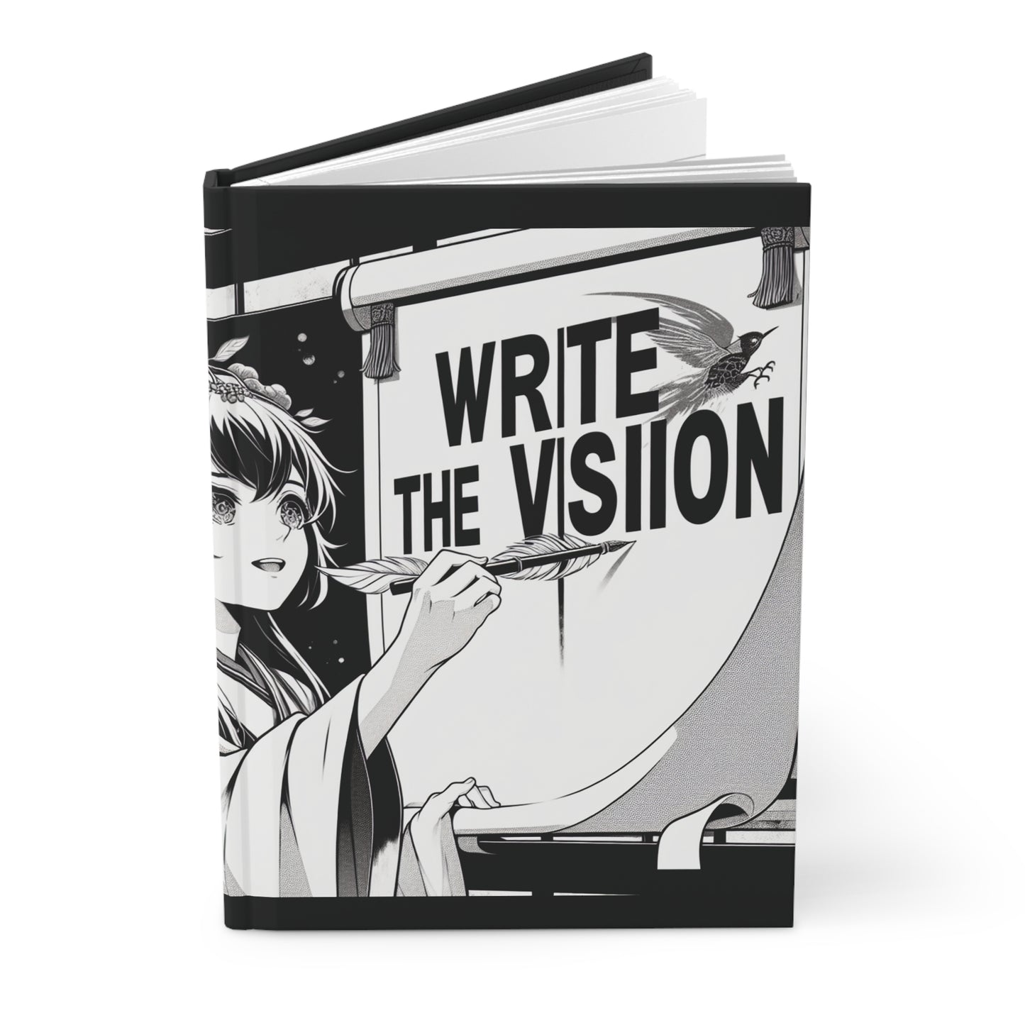 "Write the Vision" Hardcover Journal – Habakkuk 2:2 Inspired