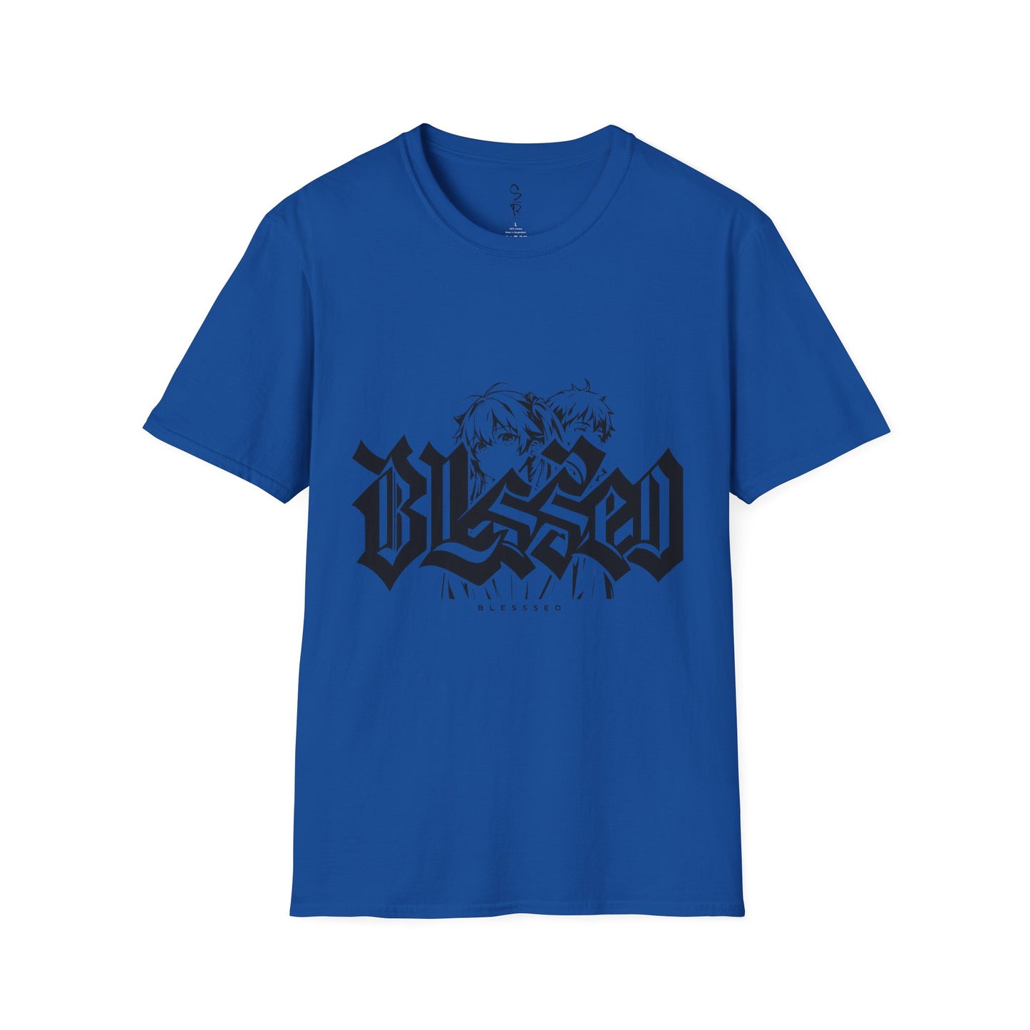 Blessed Graffiti Tee – Covered in Grace, Clothed in Boldness