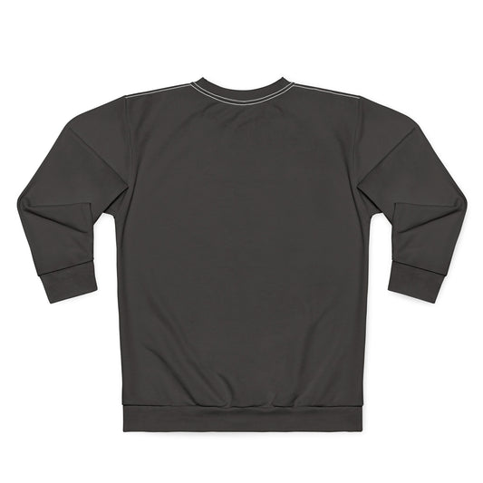 Faithful Tartan Solid Sweatshirt – Charcoal Black | Whispers of Winter Collection