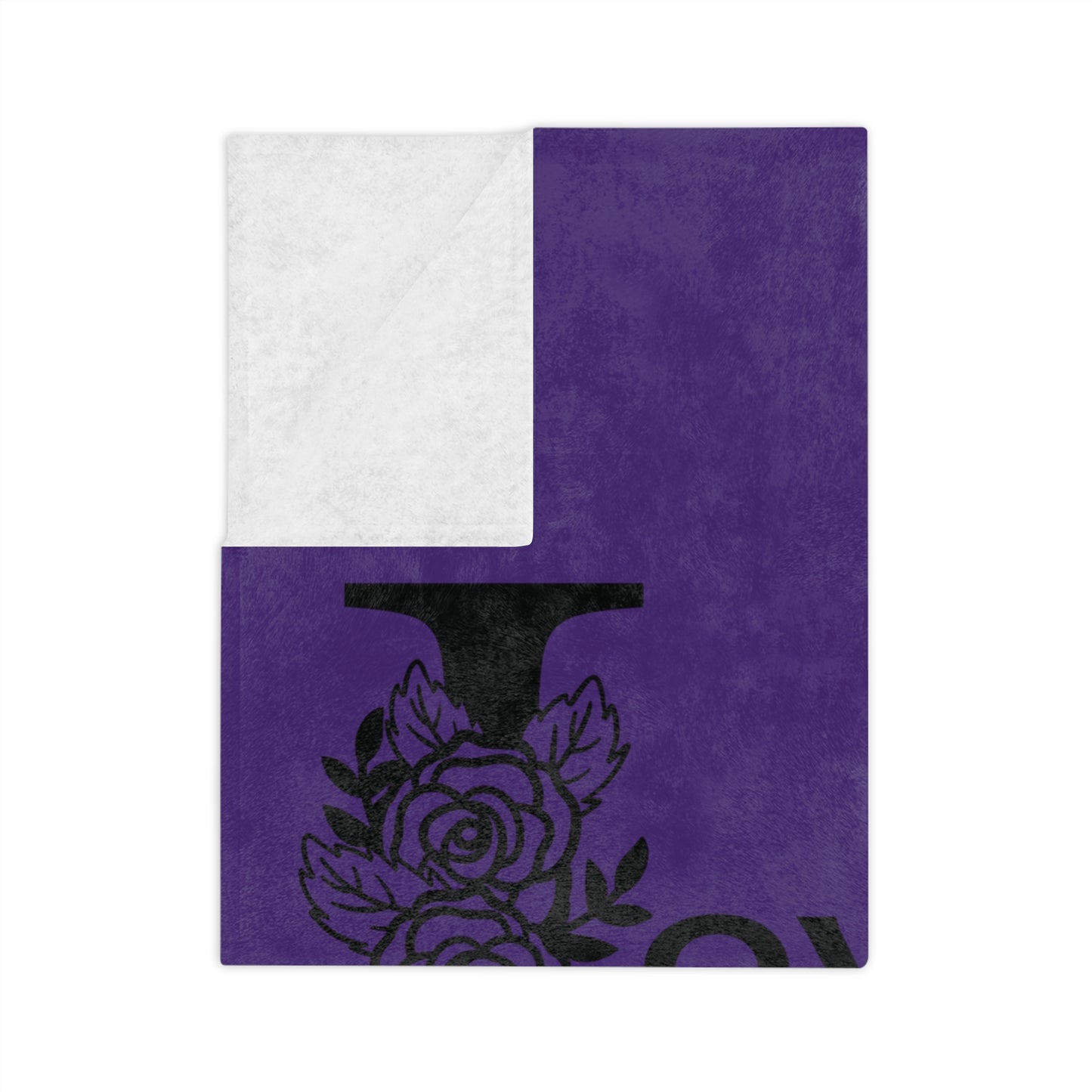 Love Others – Royal Scripture-Inspired Velvet Blanket