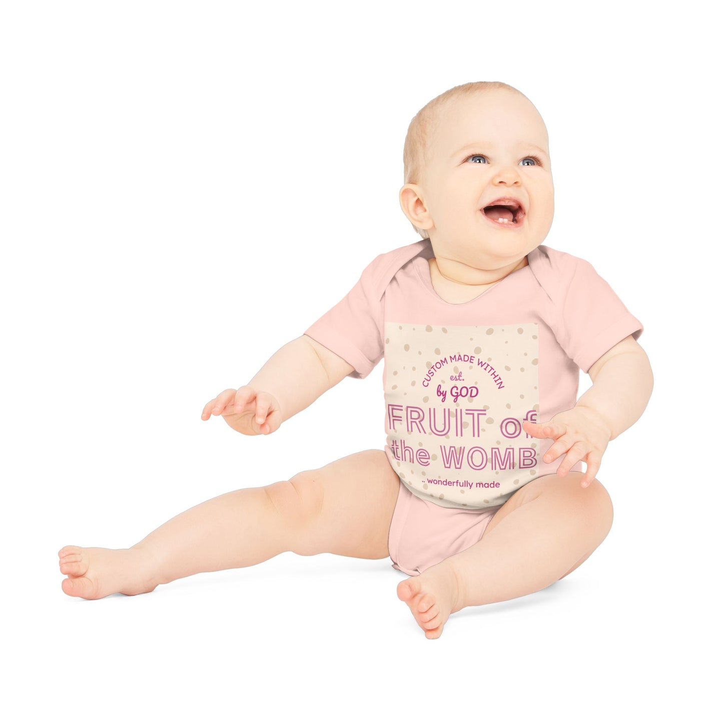 Organic Baby Bodysuit - Fruit of the Womb
