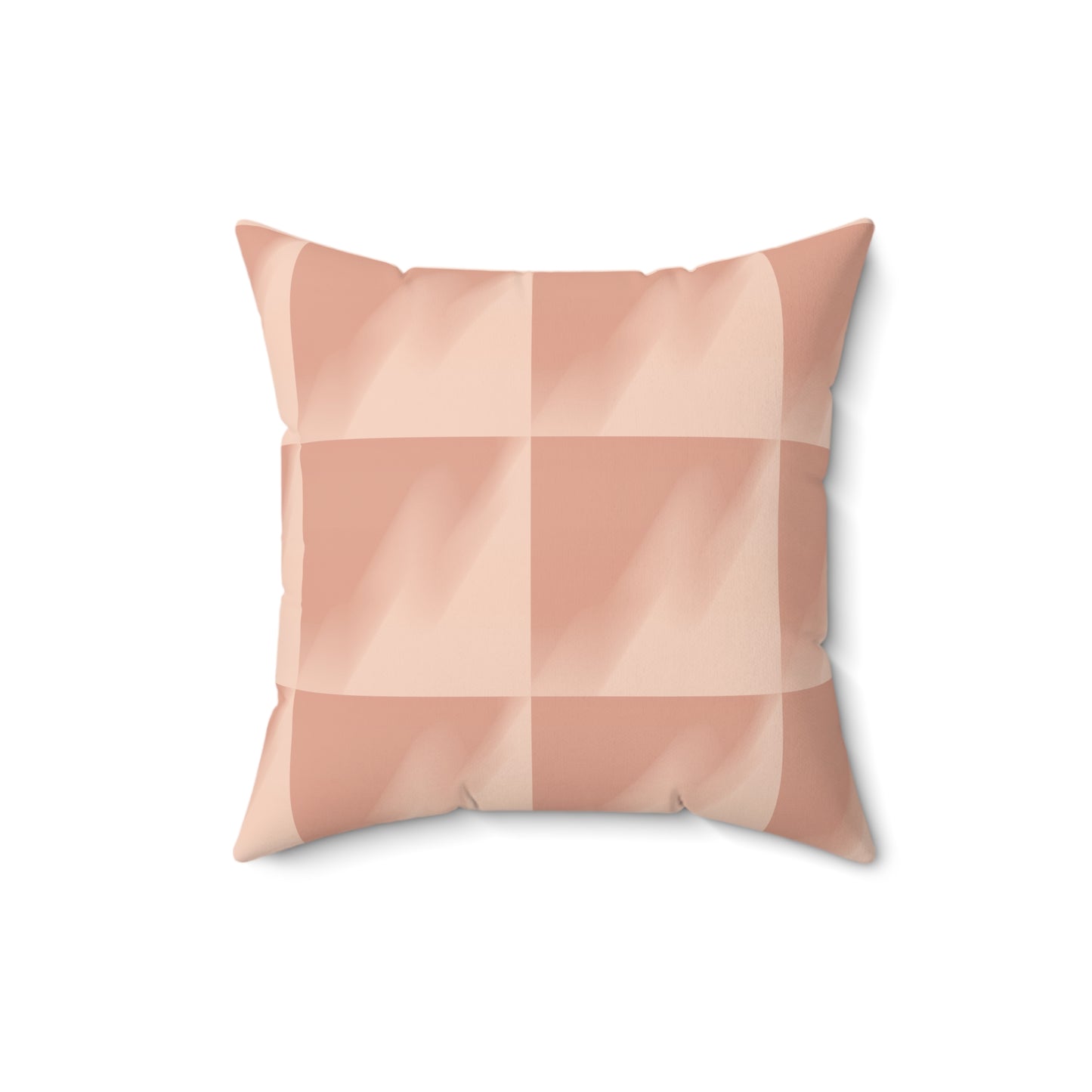 “Whispers of Clay | Checkered Throw Pillow”
