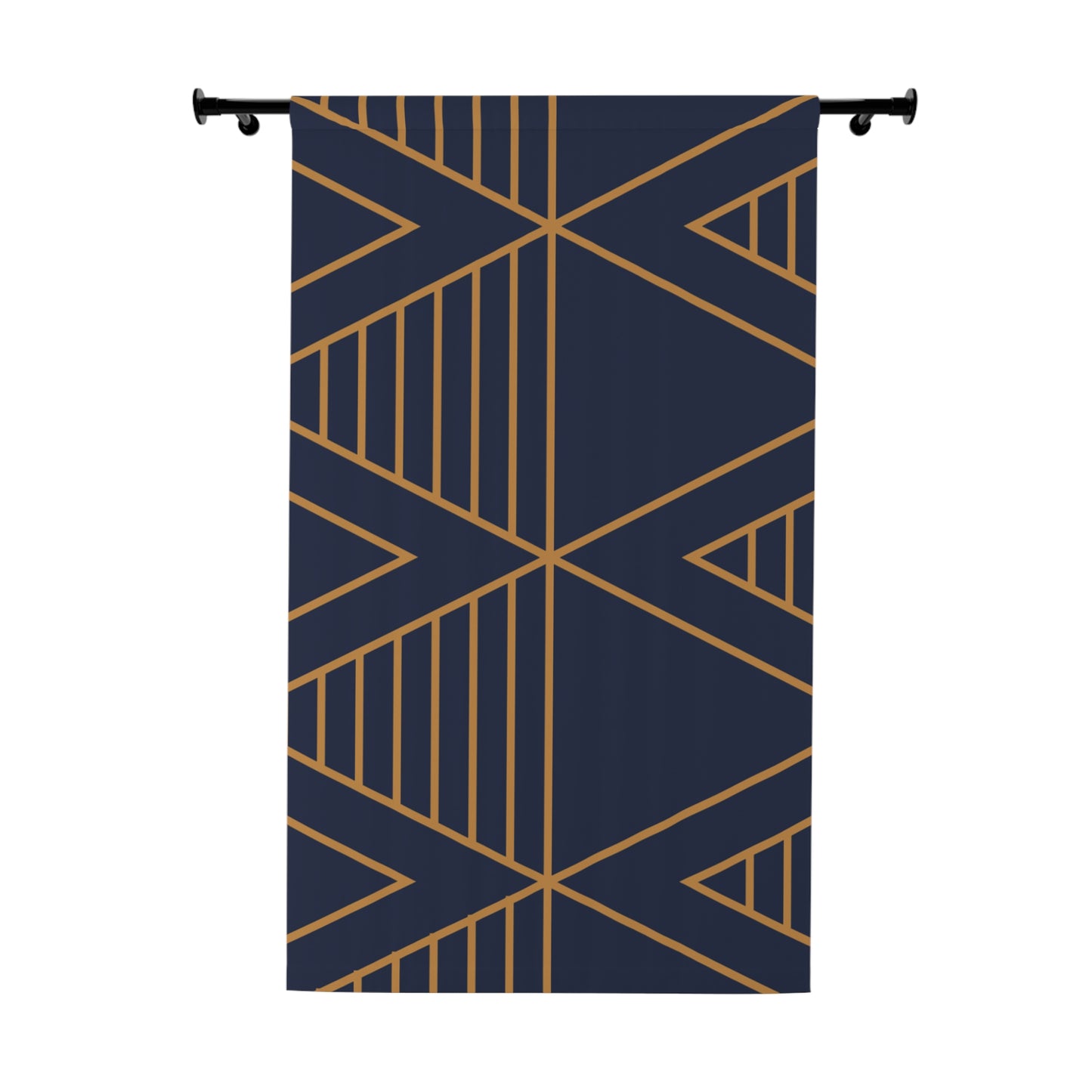 Midnight Luxe: Prophetic Vision Curtain Panel