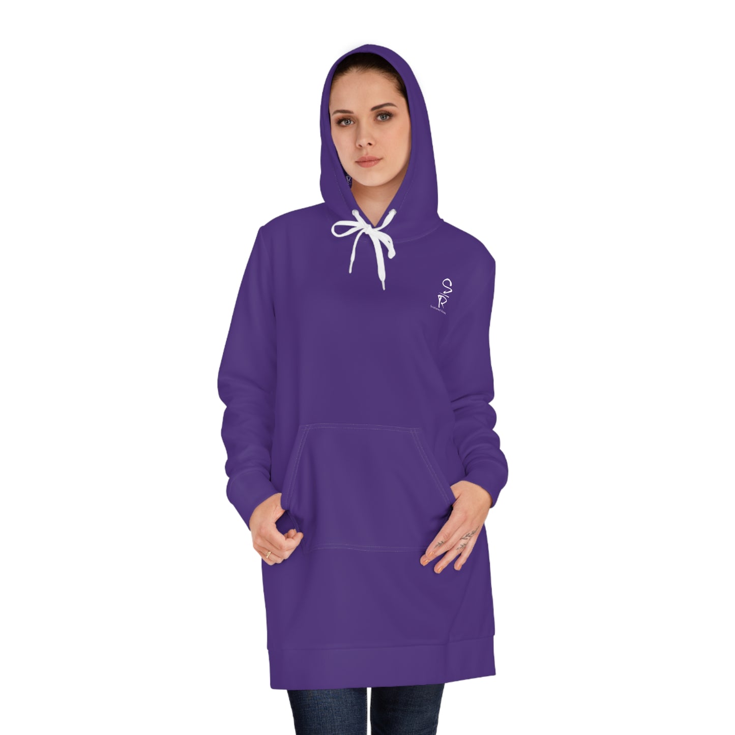 Royal Priesthood – Deep Purple Hoodie Dress
