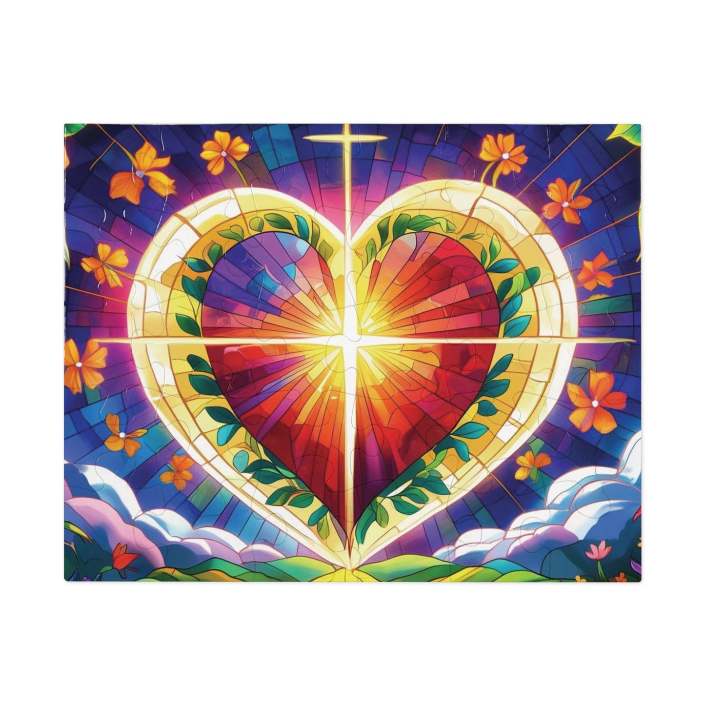 "Heaven’s Heart: Light of Love Puzzle"