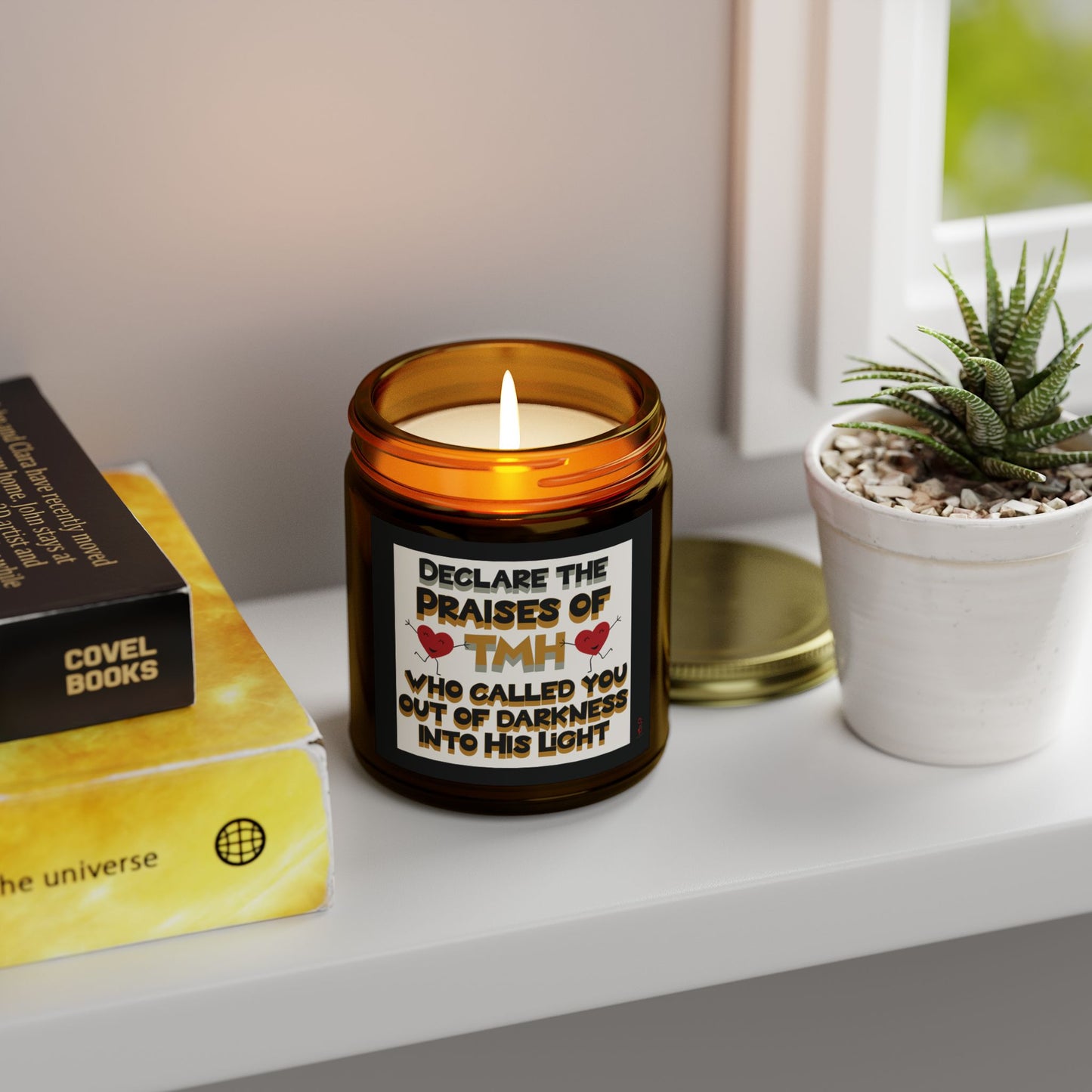 Into His Light – Scripture-Inspired Scented Candle
