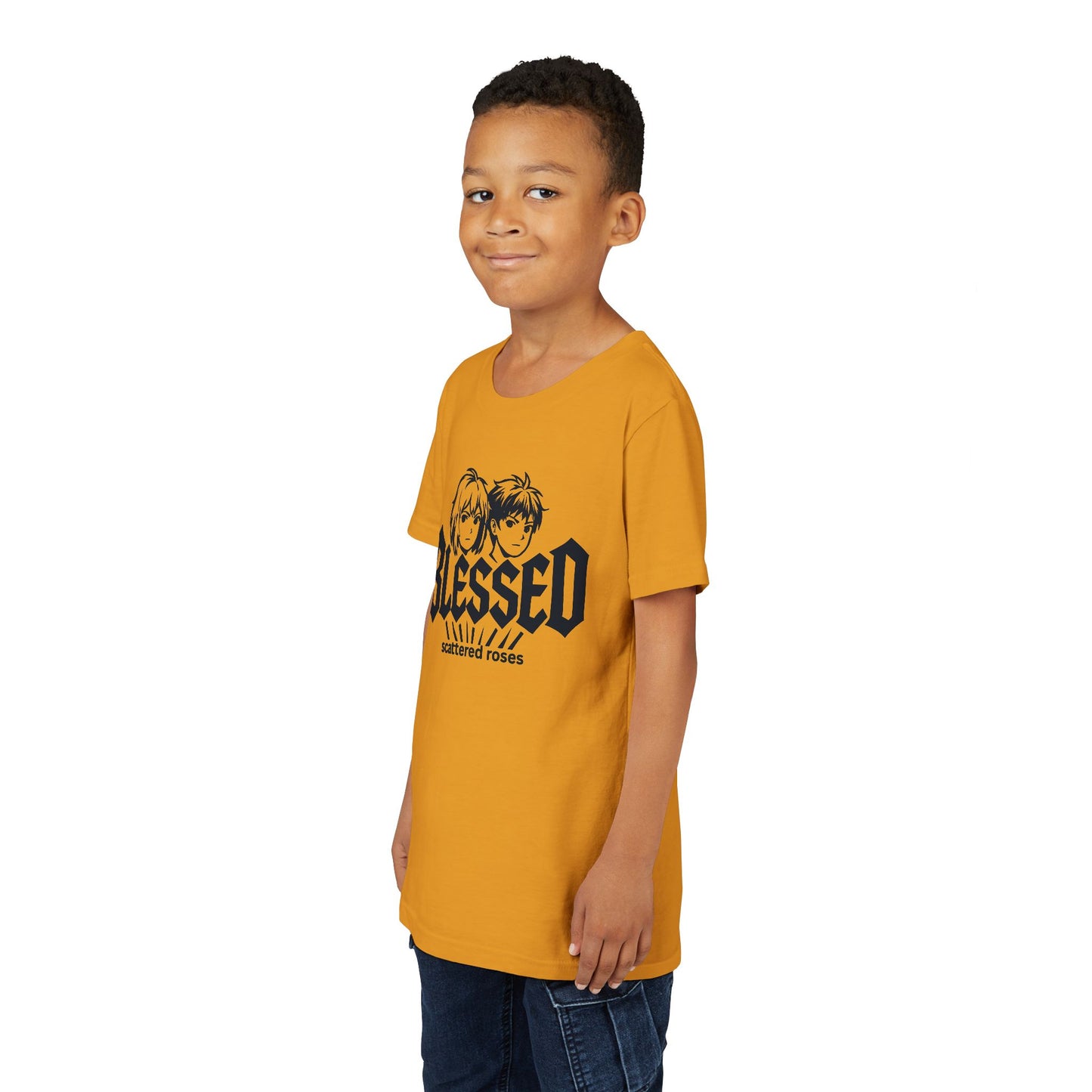 BLESSED Kids Tee – Kingdom Style for the Next Generation - Trendy Japanese Anime Summer Apparel