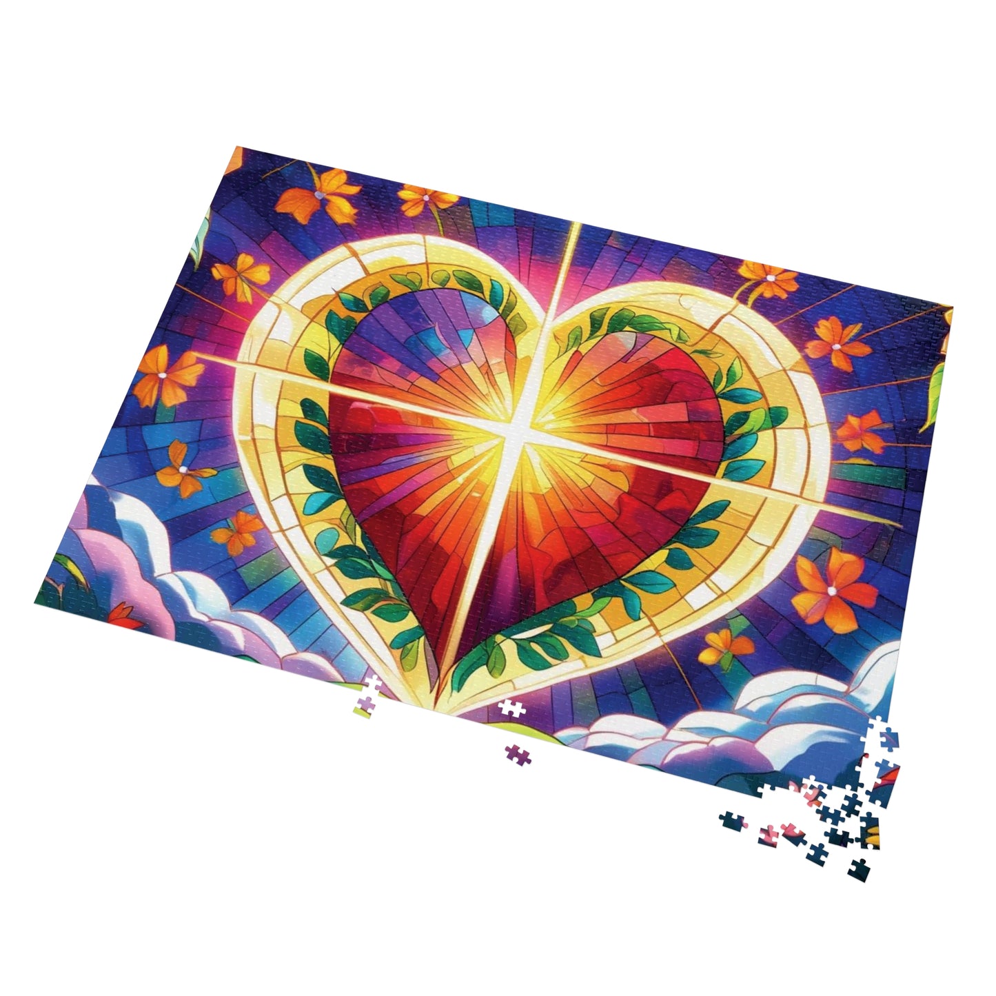 "Heaven’s Heart: Light of Love Puzzle"