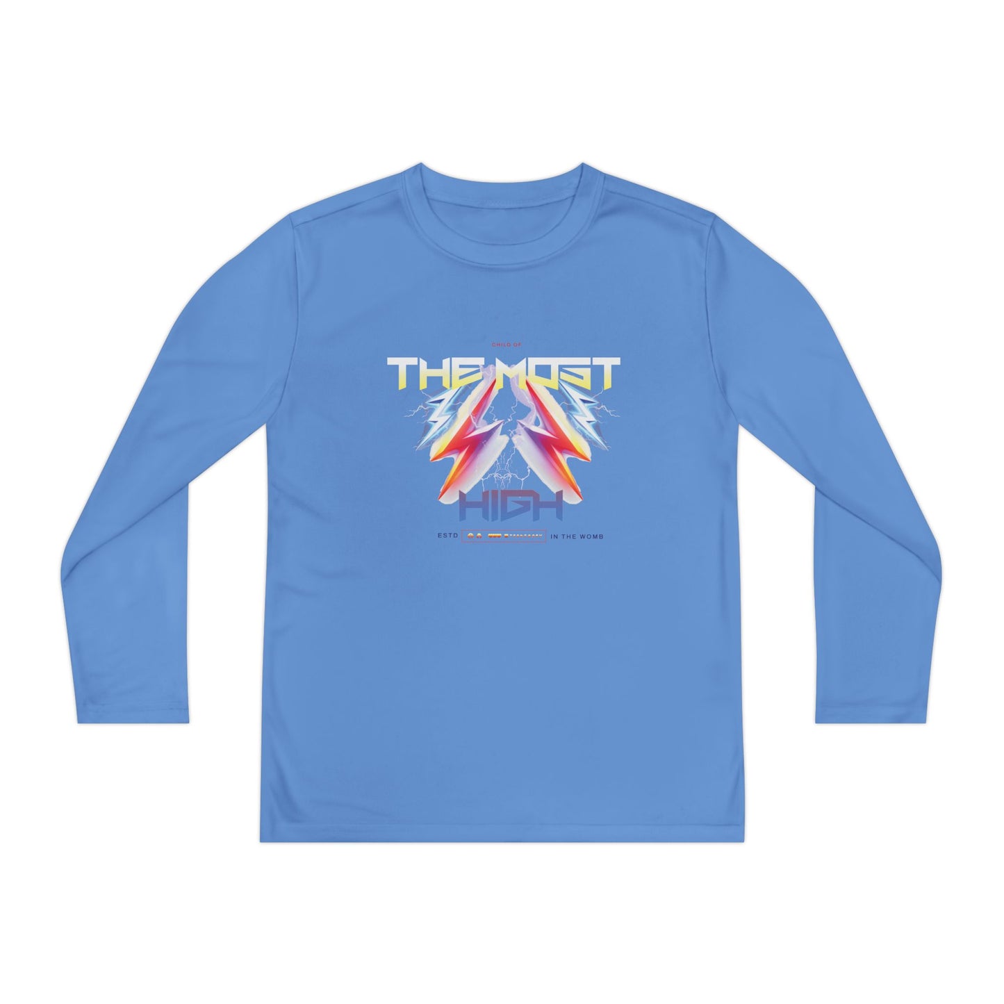 Child of the Most High – Youth Long Sleeve Tee (Unisex, Multiple Colors)