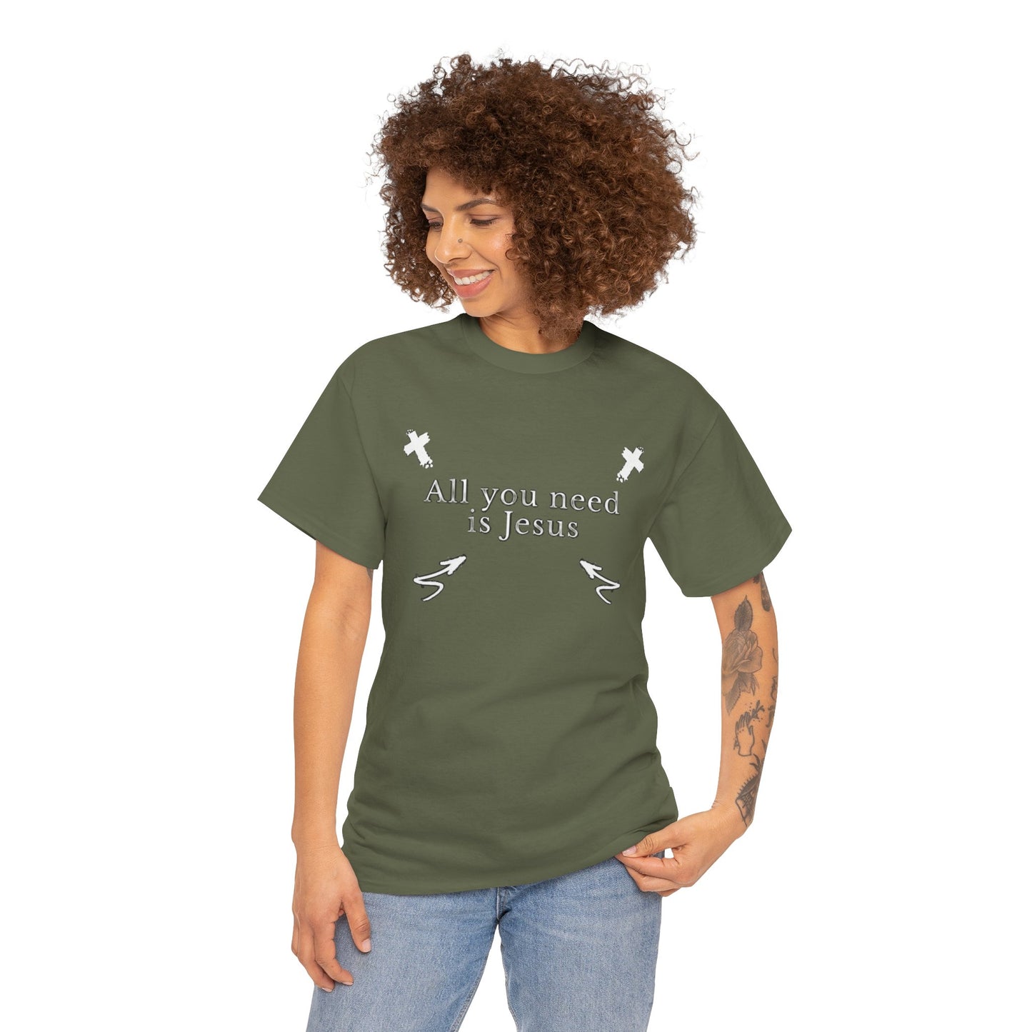 All You Need Is Jesus Tee – Simple. True. Eternal.