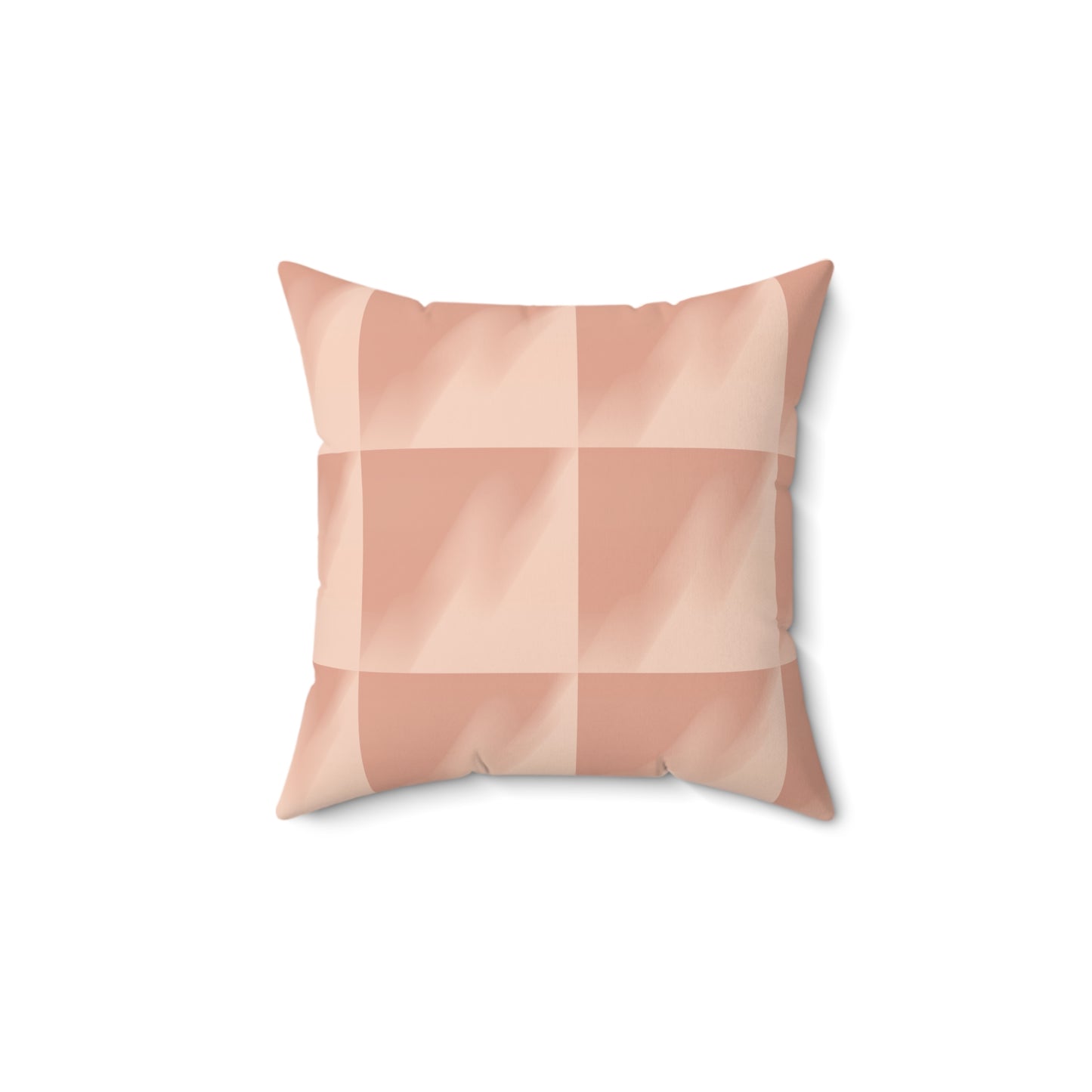 “Whispers of Clay | Checkered Throw Pillow”