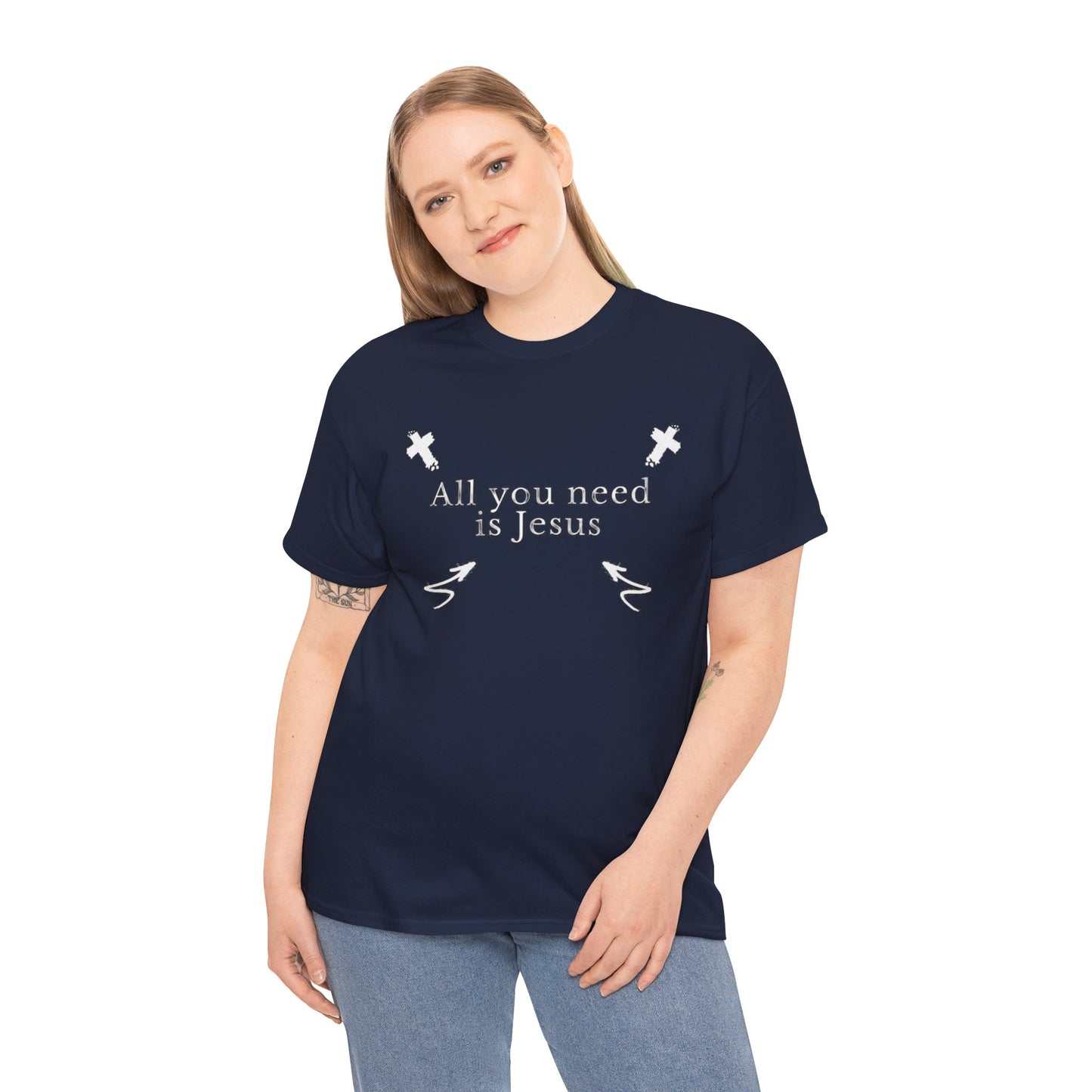 All You Need Is Jesus Tee – Simple. True. Eternal.