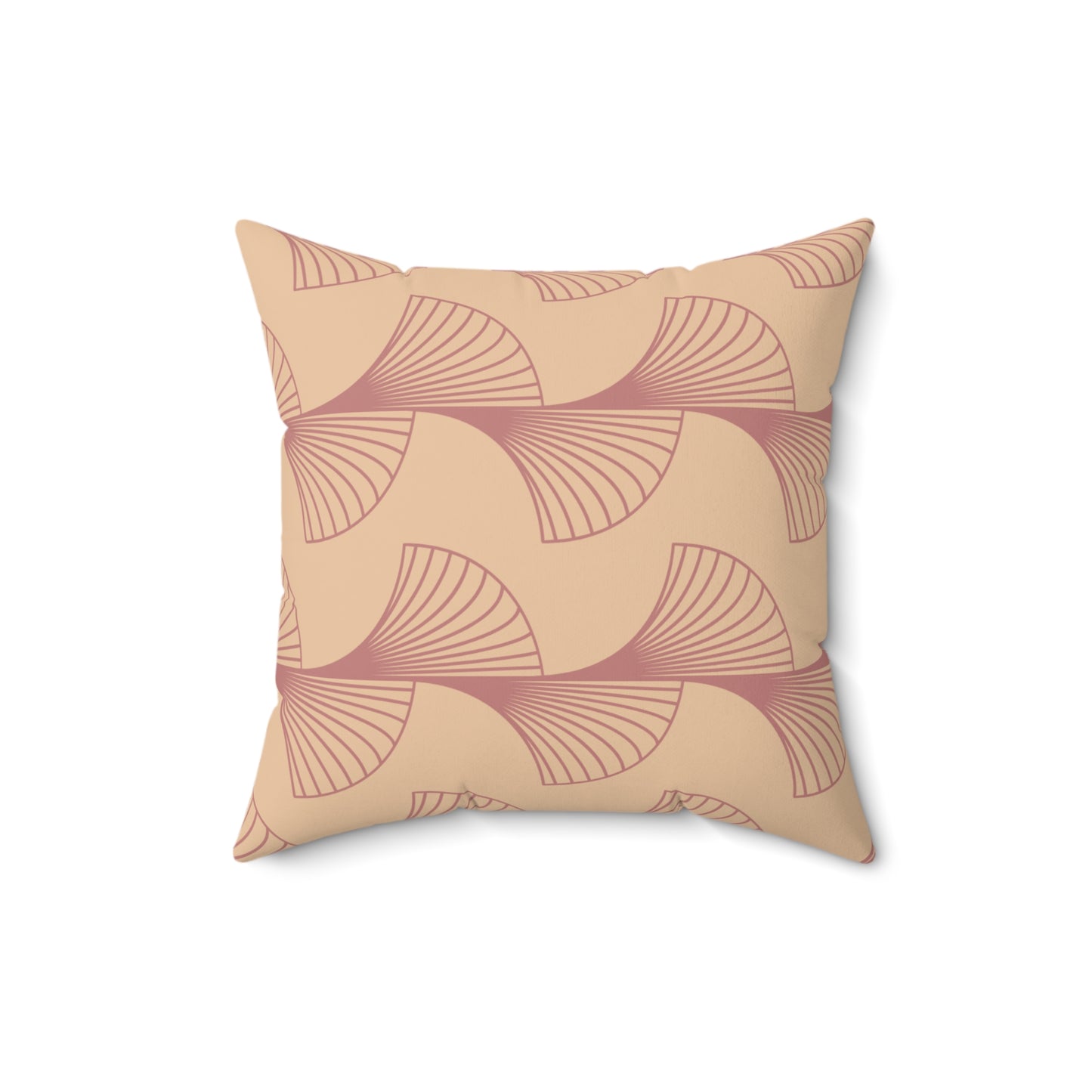 Rose Deco Luxe Throw Pillow – Champagne Gold Base