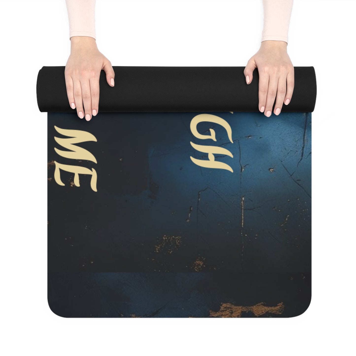 Strength & Stillness – Philippians 4:13 Yoga Mat