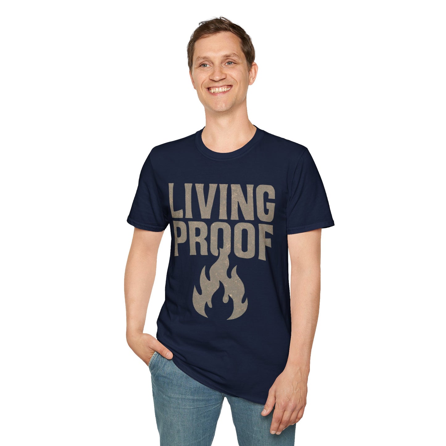Living Proof – Vintage Graphic Tee (Men’s Crew)