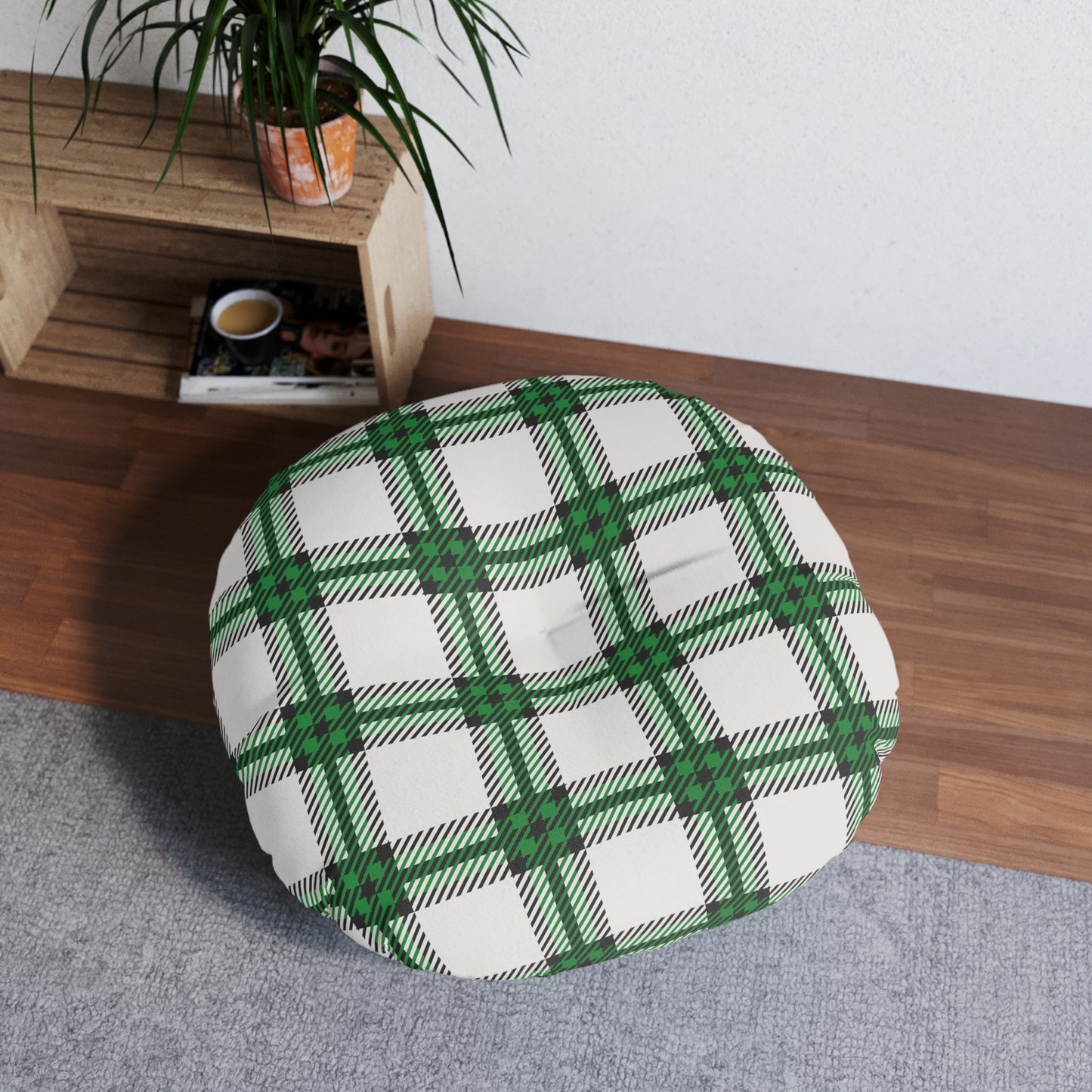 Shadow Glen Floor Pillow – Grounded in Grace