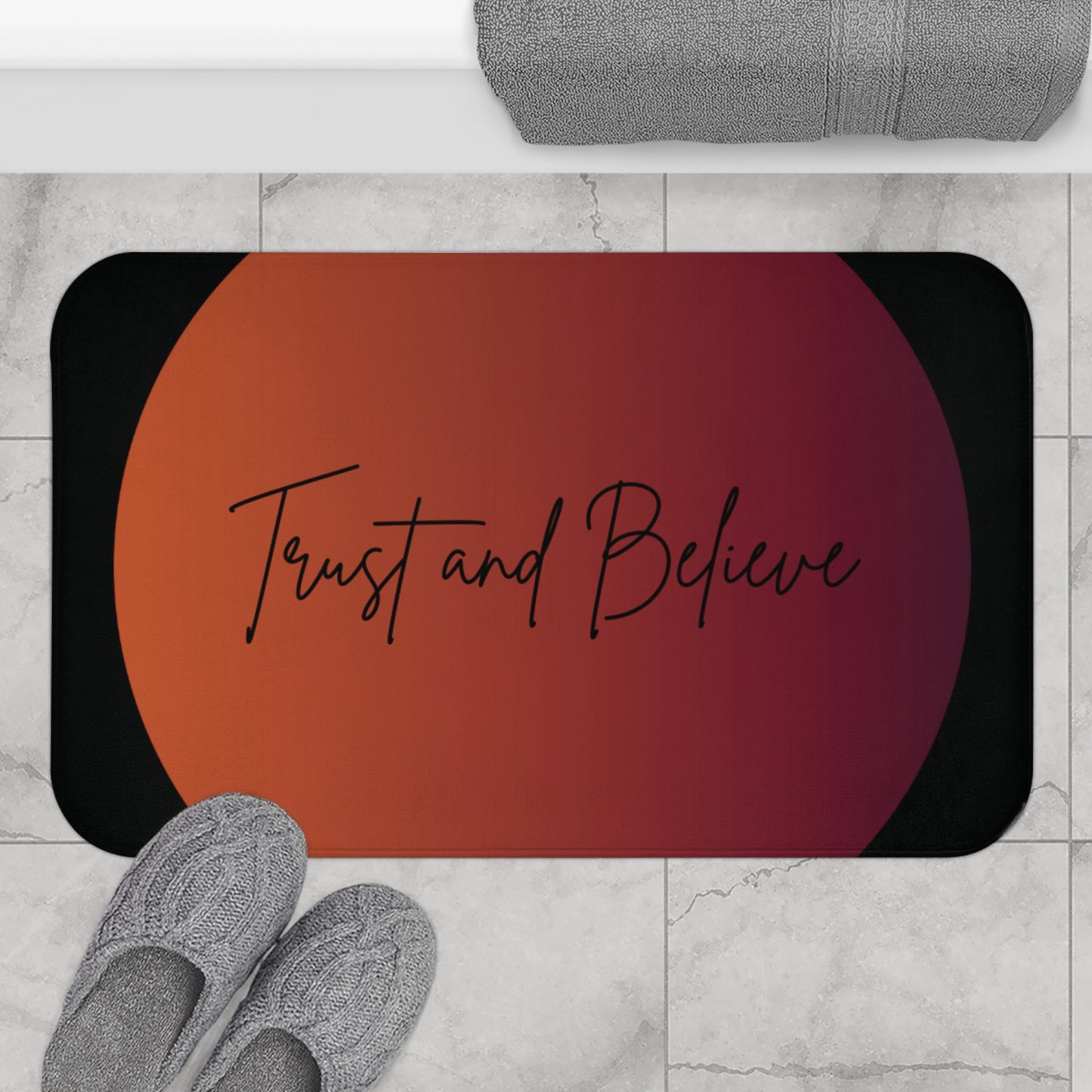 Trust & Believe – Faith Step Bath Mat