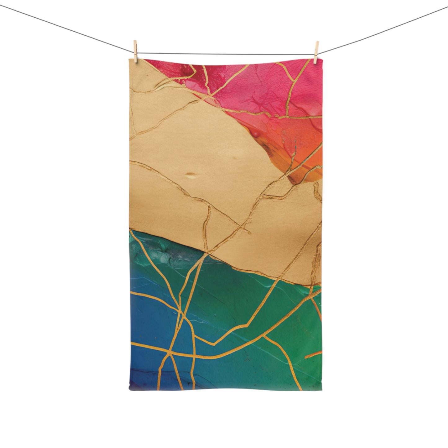 Divinely Mended – Kintsugi Hand Towel