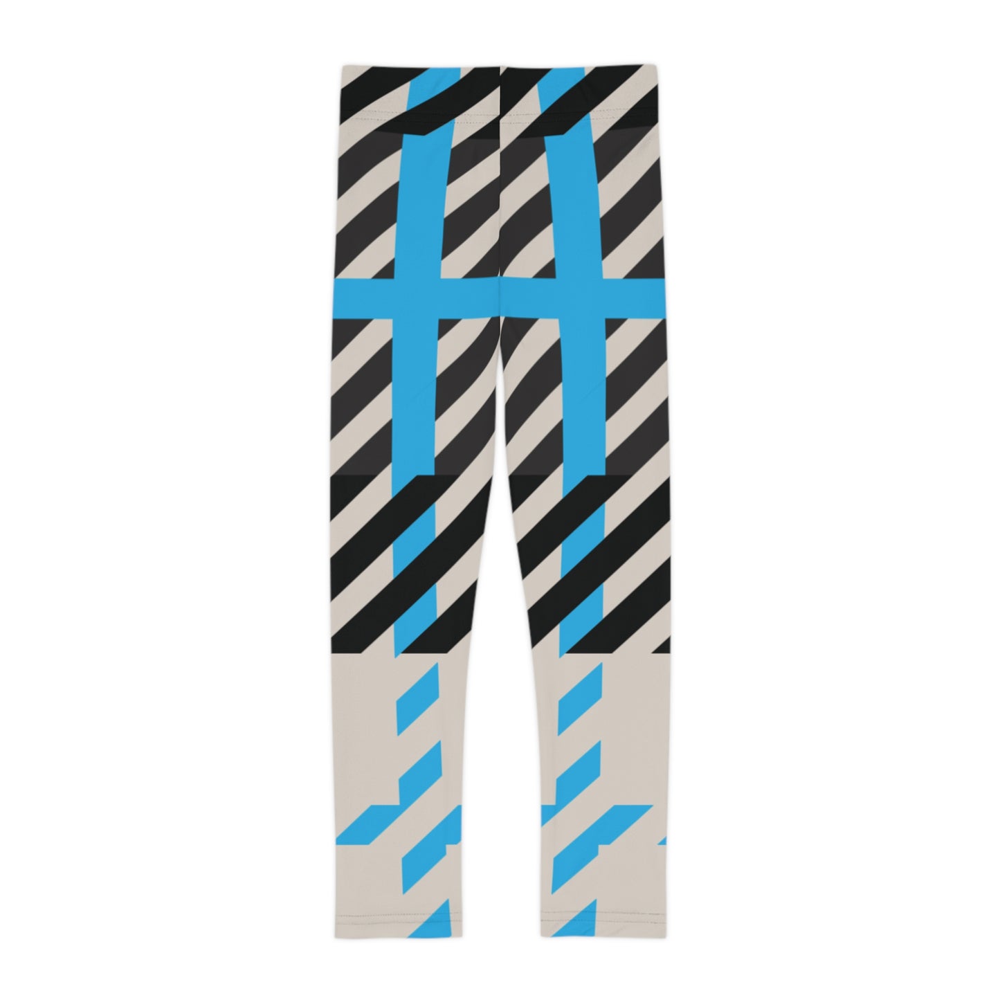 Frozen Echo Kids' Leggings – Bold Plaid for Brave Littles