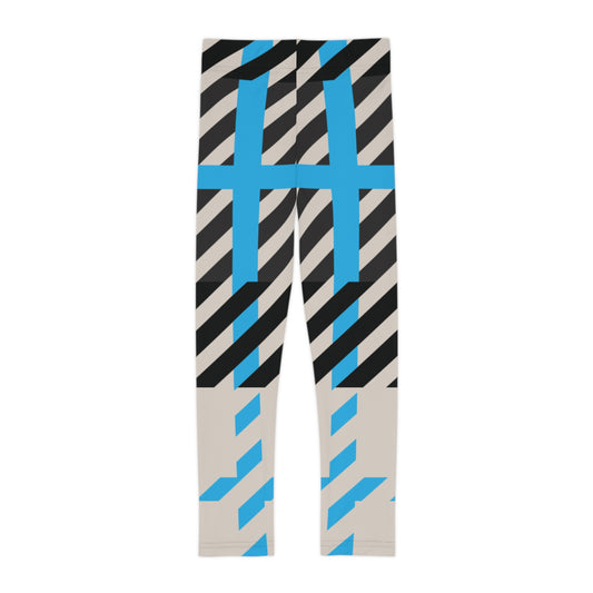 Frozen Echo Kids' Leggings – Bold Plaid for Brave Littles