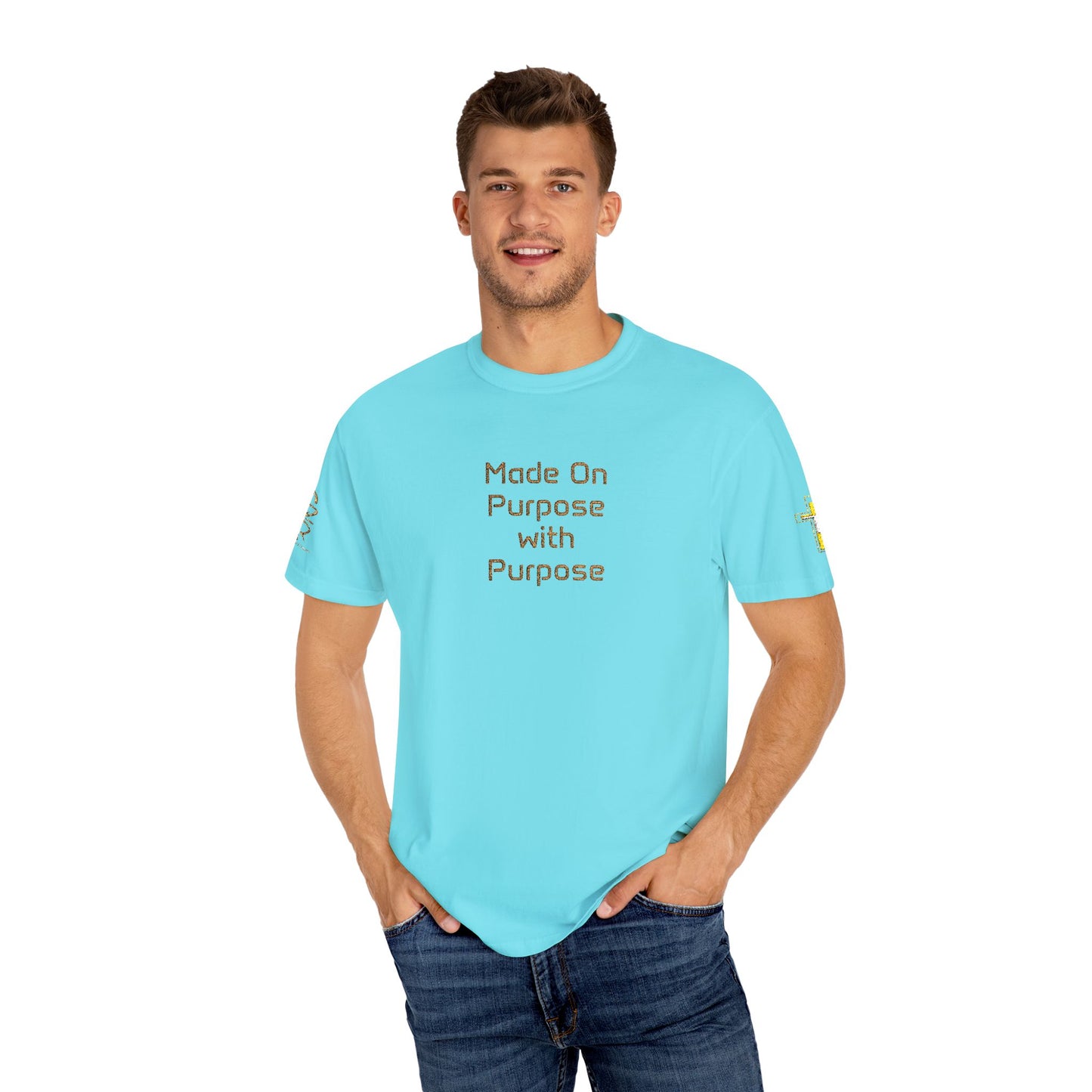 Made On Purpose with Purpose Tee – Divine Design. Intentional Walk.