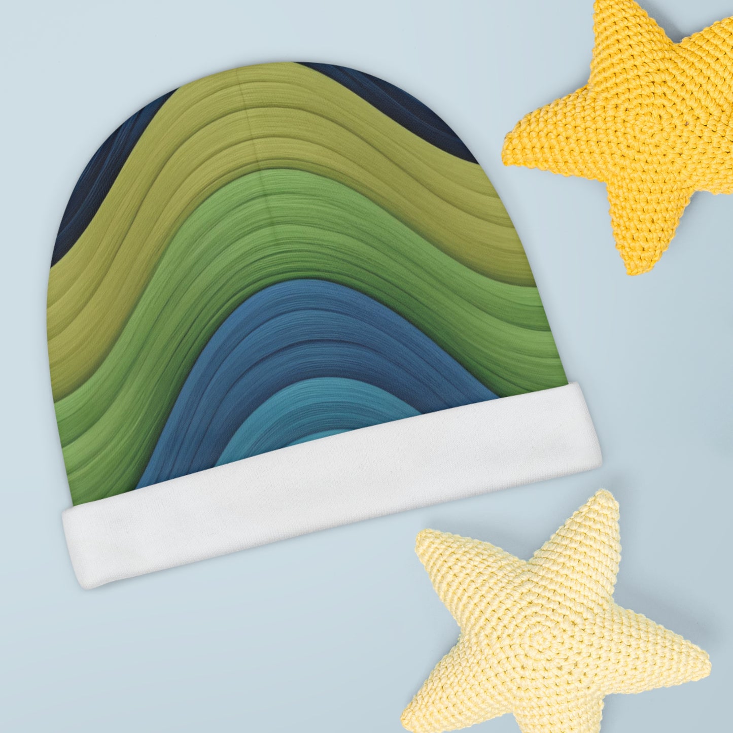 Heaven-Sent Beanie – Ocean Waves Edition