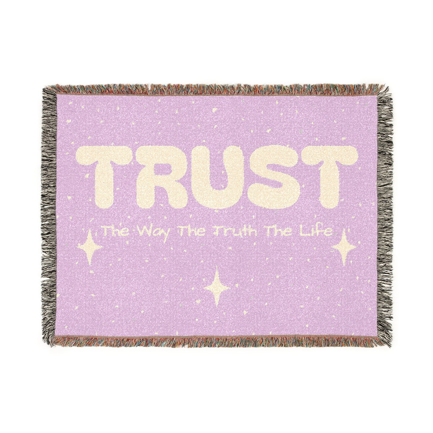 TRUST: The Way, The Truth, The Life – Woven Faith Throw