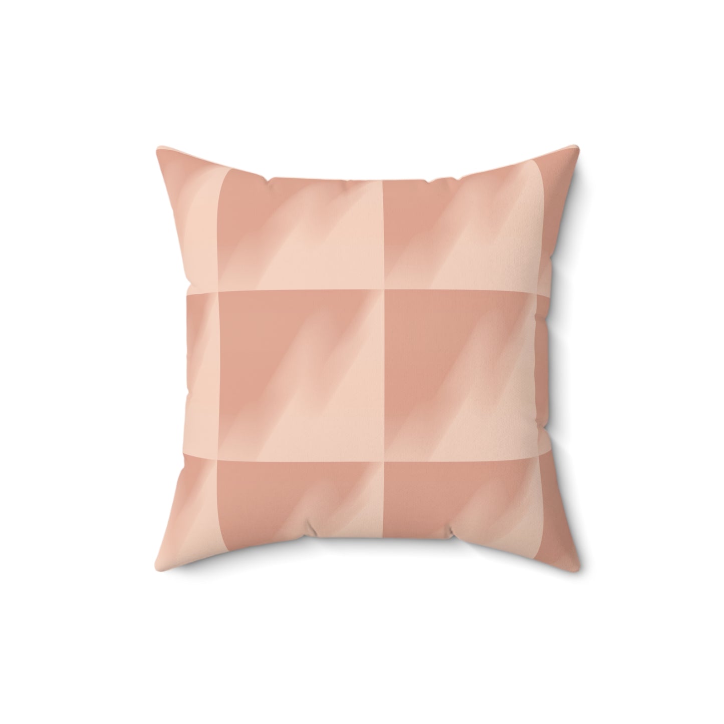 “Whispers of Clay | Checkered Throw Pillow”