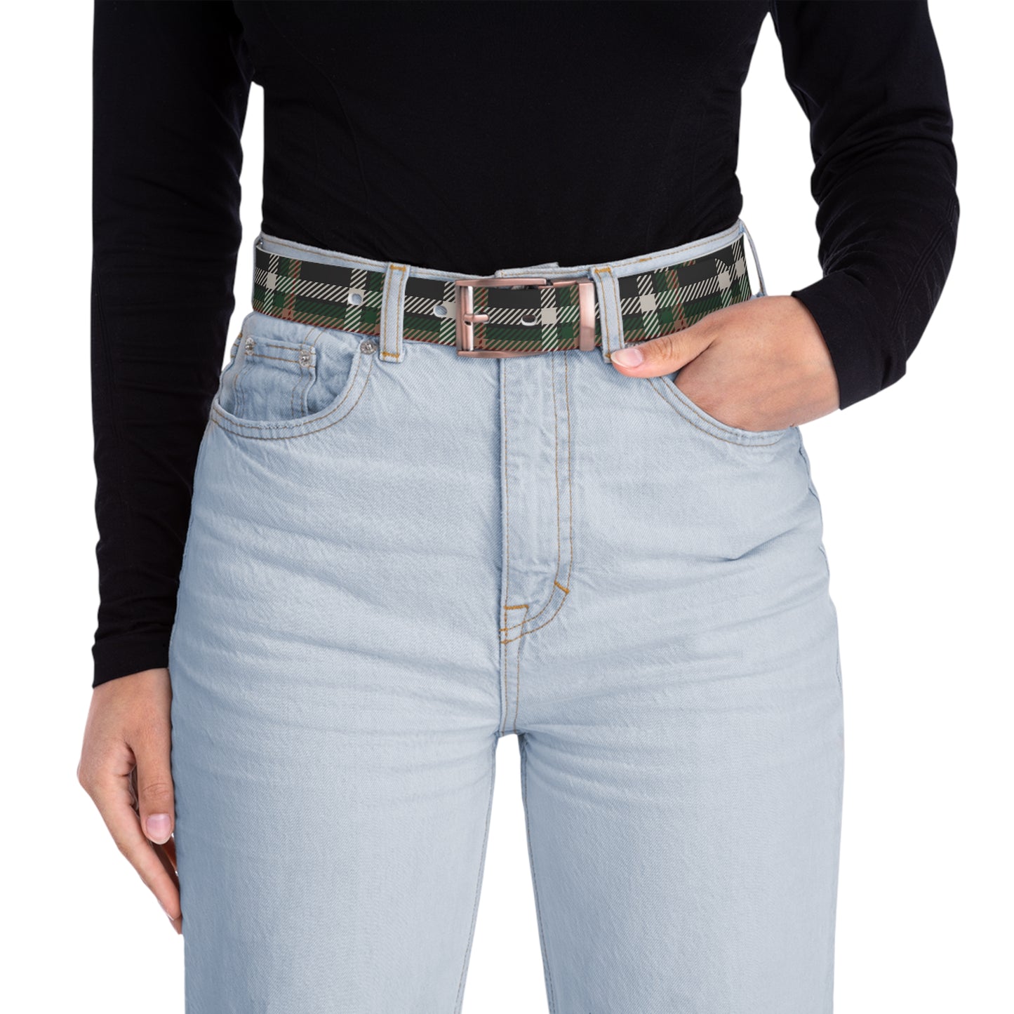 Faithful Tartan Belt