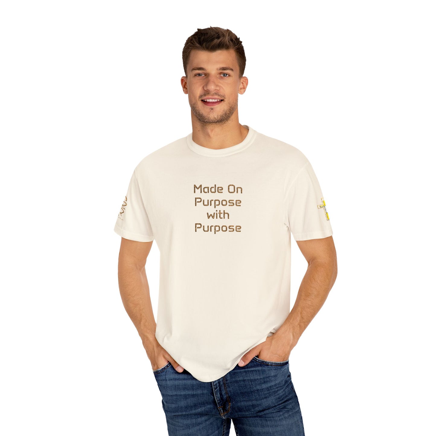 Made On Purpose with Purpose Tee – Divine Design. Intentional Walk.