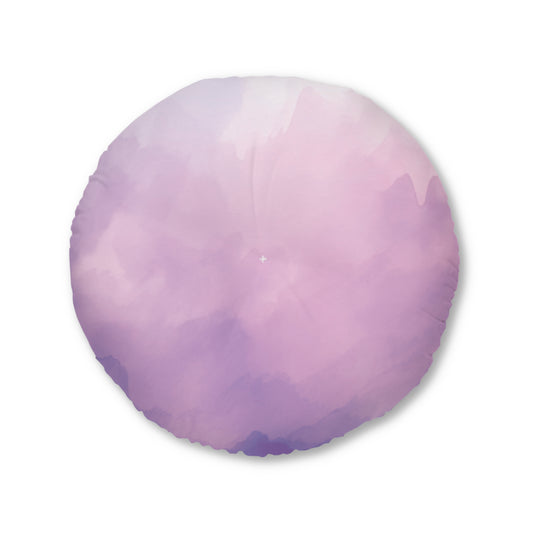 Amethyst Glow Floor Pillow