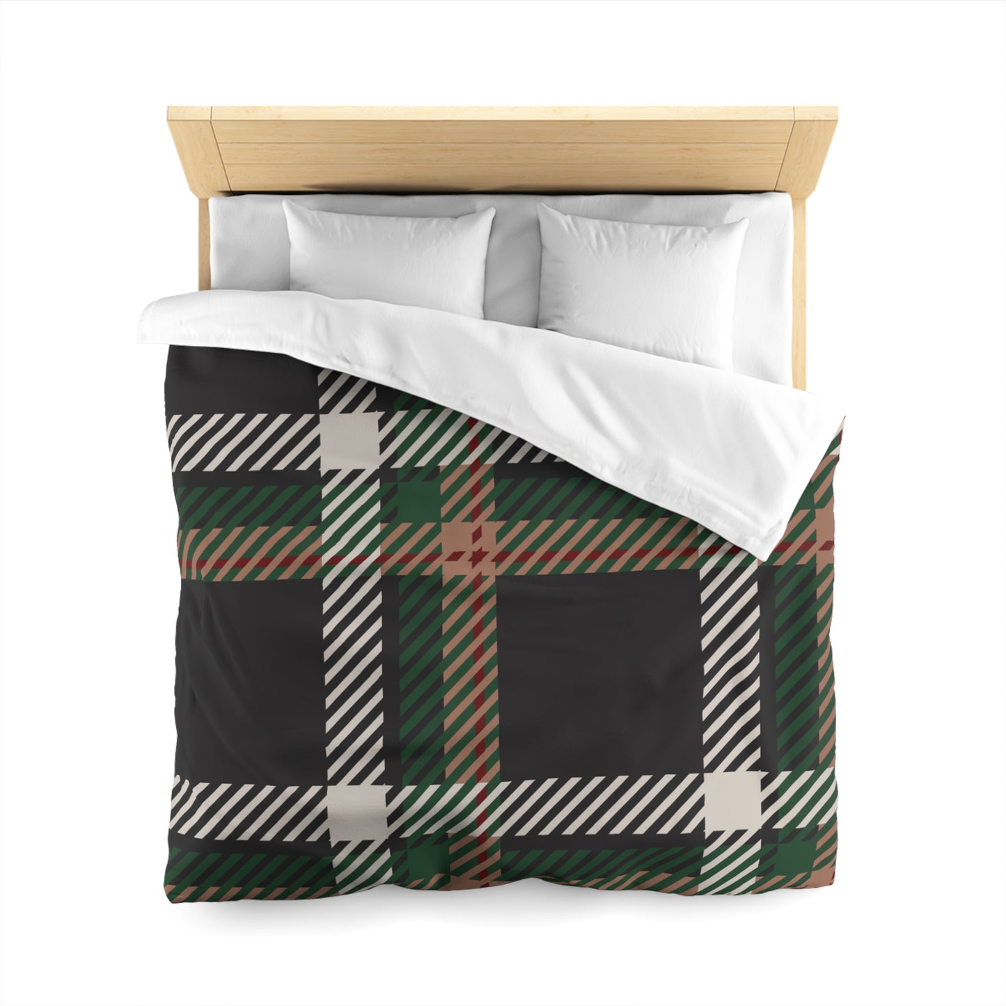 Faithful Tartan | Duvet Cover (Cream or White Underside)