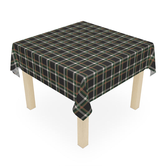 Faithful Tartan Tablecloth – “Abide in Grace” Edition