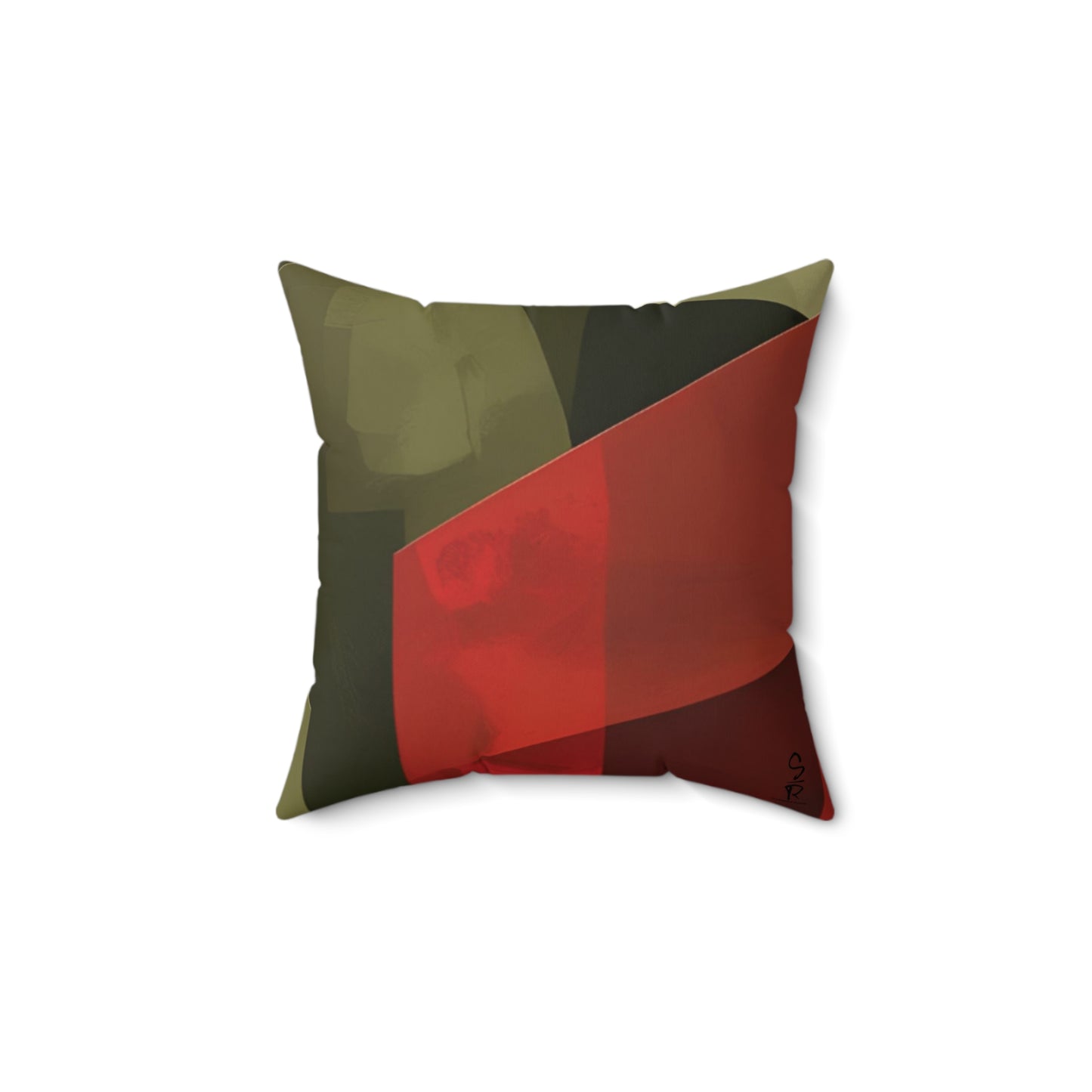 Urban Warrior: Armor & Atmosphere Throw Pillow