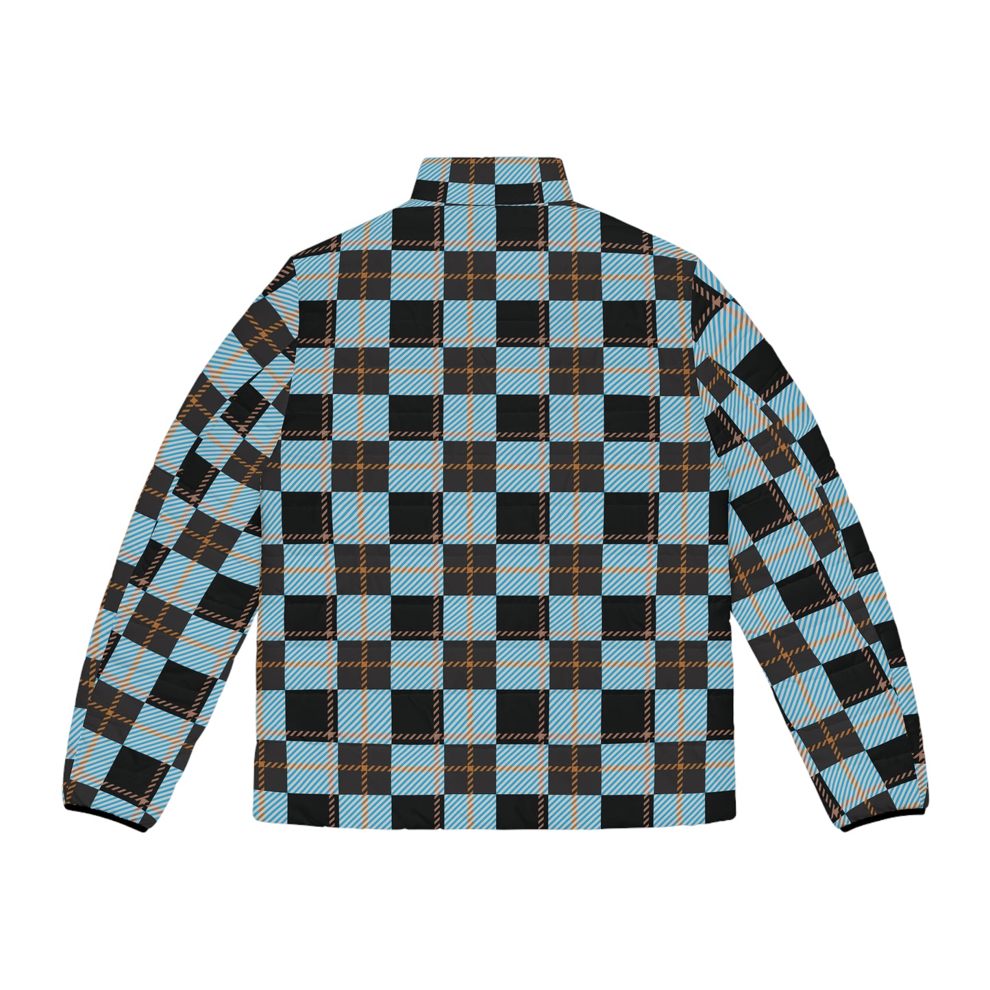 Frozen Ember Men’s Puffer Jacket – Whispers of Winter FW25