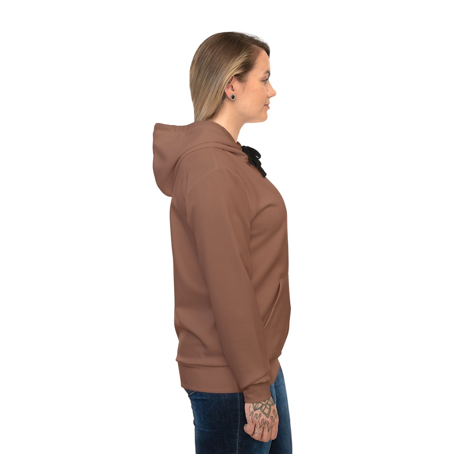 Faithful Layers: Luxe Solid Hoodie – Mocha Mousse